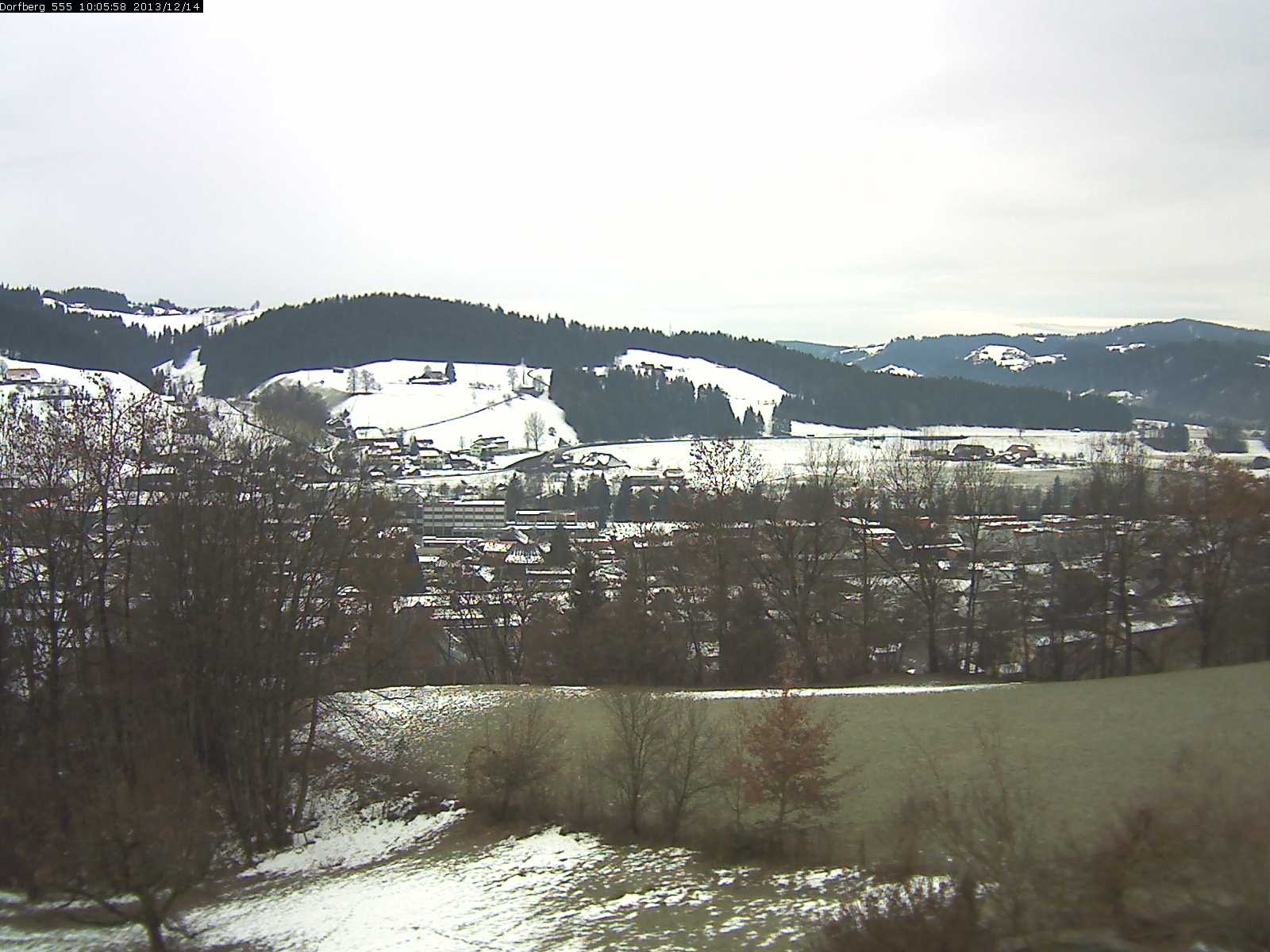 Webcam-Bild: Aussicht vom Dorfberg in Langnau 20131214-100600