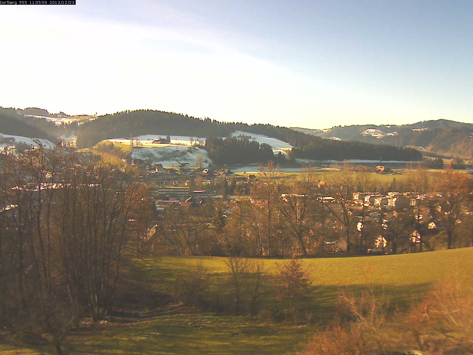 Webcam-Bild: Aussicht vom Dorfberg in Langnau 20131223-110600