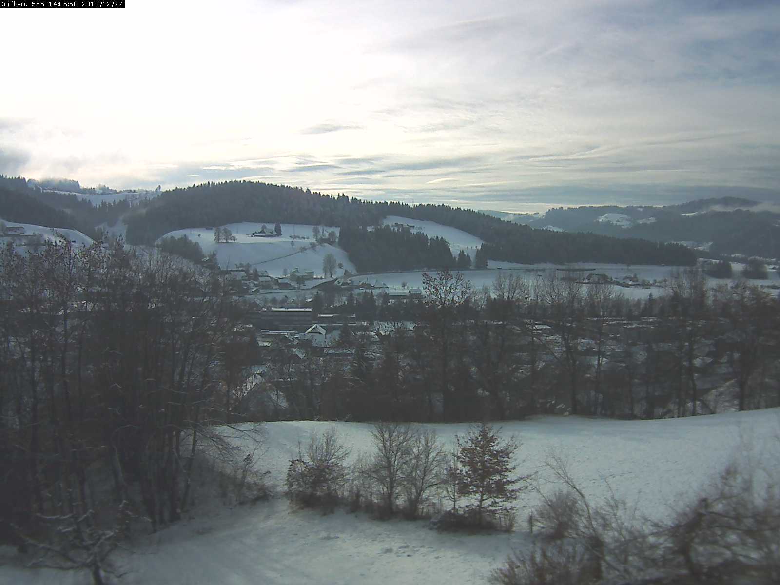 Webcam-Bild: Aussicht vom Dorfberg in Langnau 20131227-140600