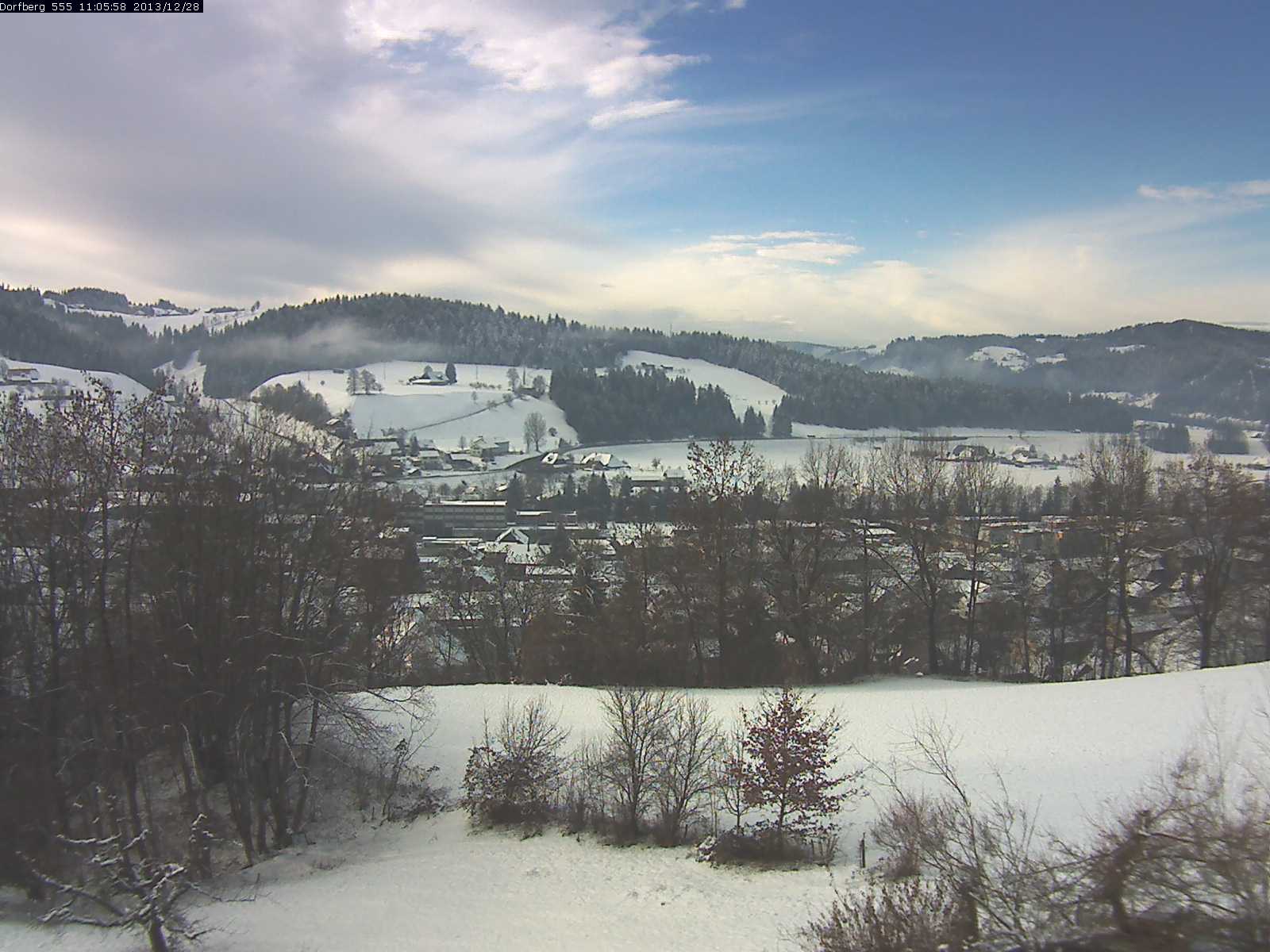 Webcam-Bild: Aussicht vom Dorfberg in Langnau 20131228-110600
