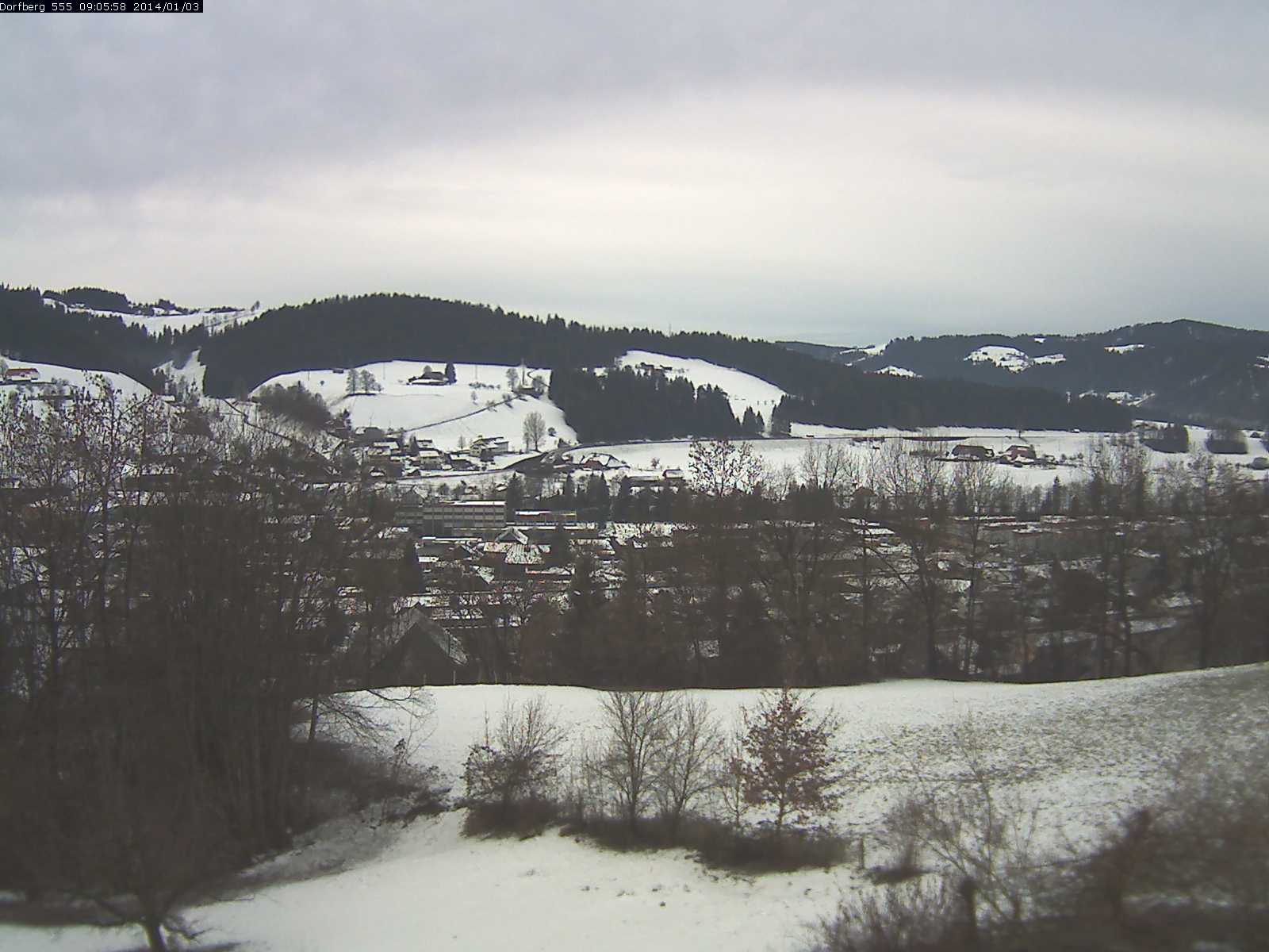 Webcam-Bild: Aussicht vom Dorfberg in Langnau 20140103-090600