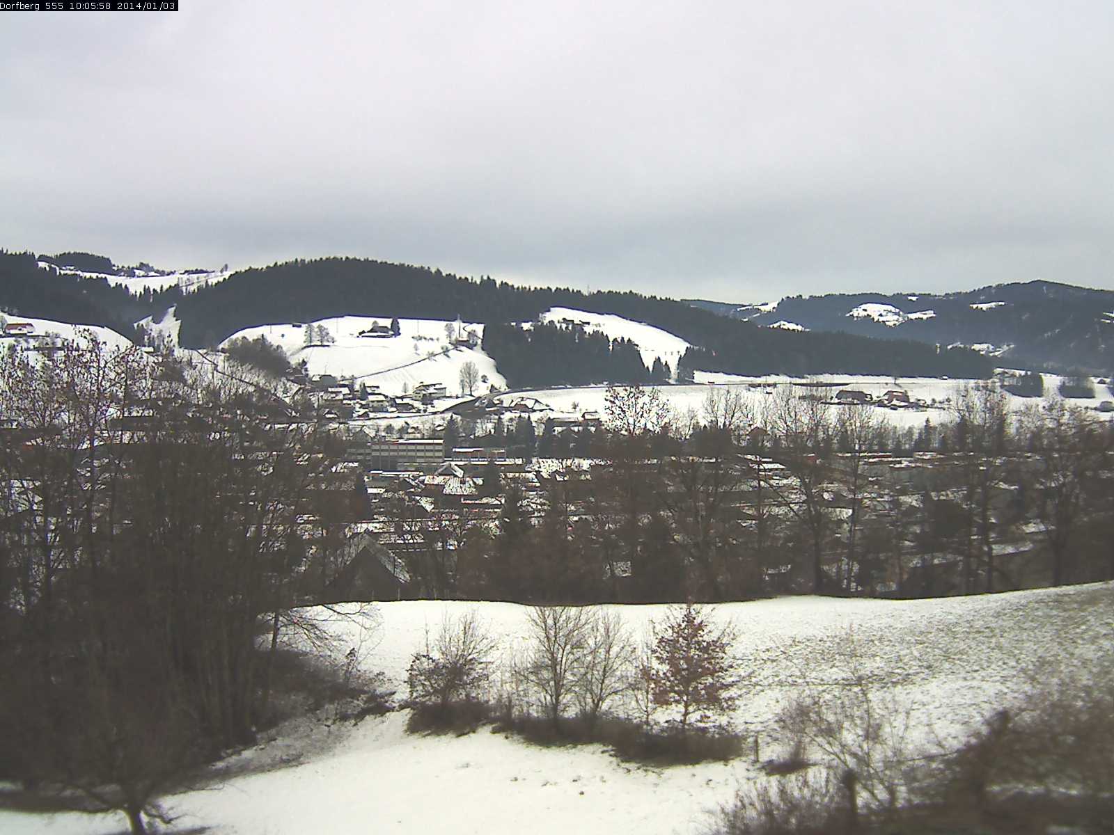 Webcam-Bild: Aussicht vom Dorfberg in Langnau 20140103-100600