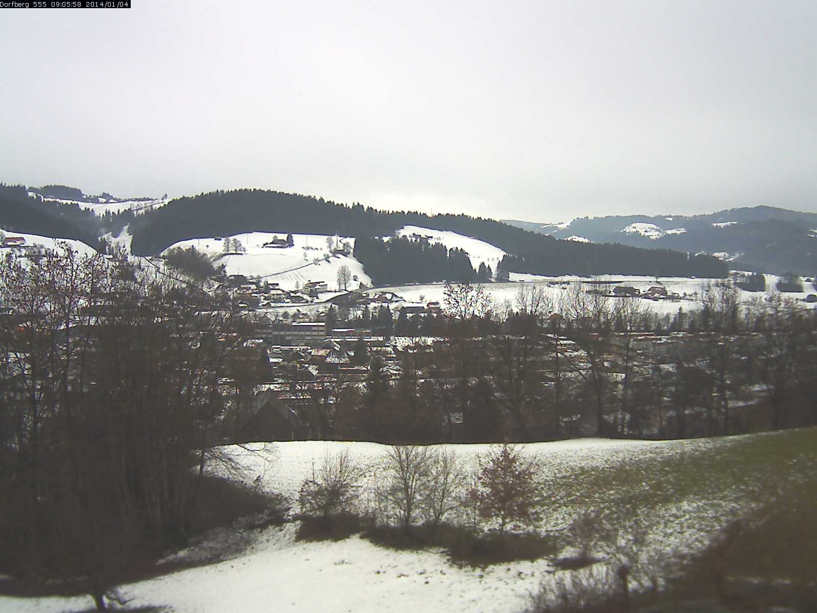 Webcam-Bild: Aussicht vom Dorfberg in Langnau 20140104-090600