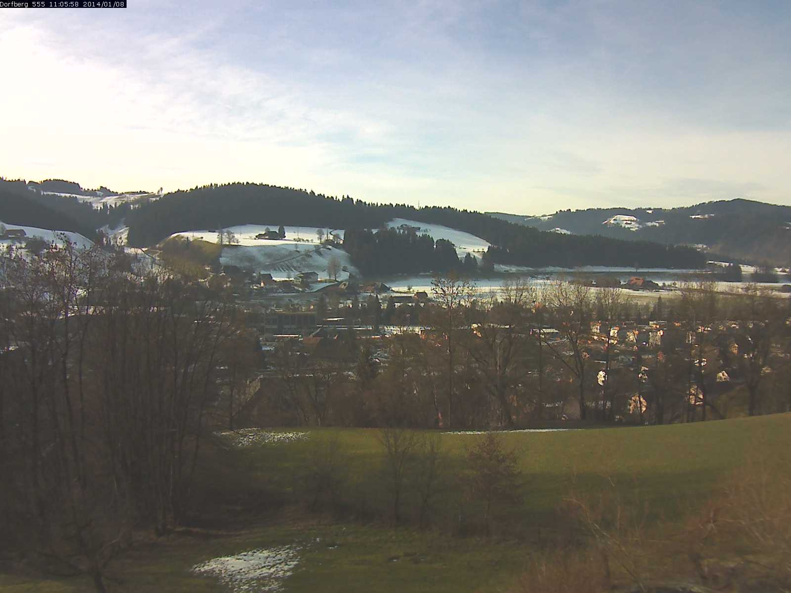 Webcam-Bild: Aussicht vom Dorfberg in Langnau 20140108-110600