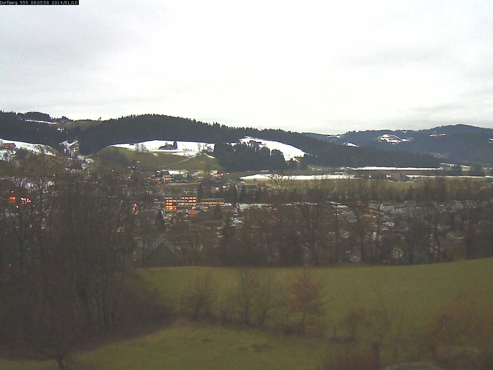 Webcam-Bild: Aussicht vom Dorfberg in Langnau 20140110-080600