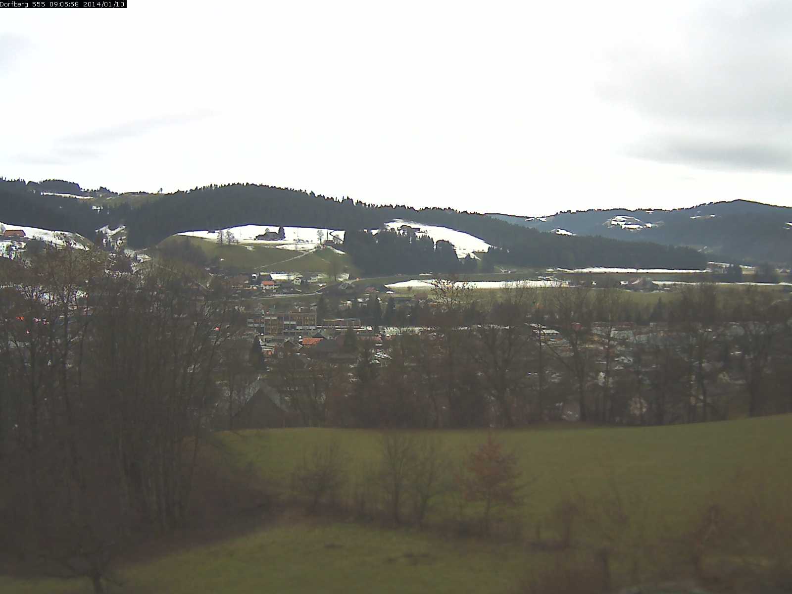 Webcam-Bild: Aussicht vom Dorfberg in Langnau 20140110-090600
