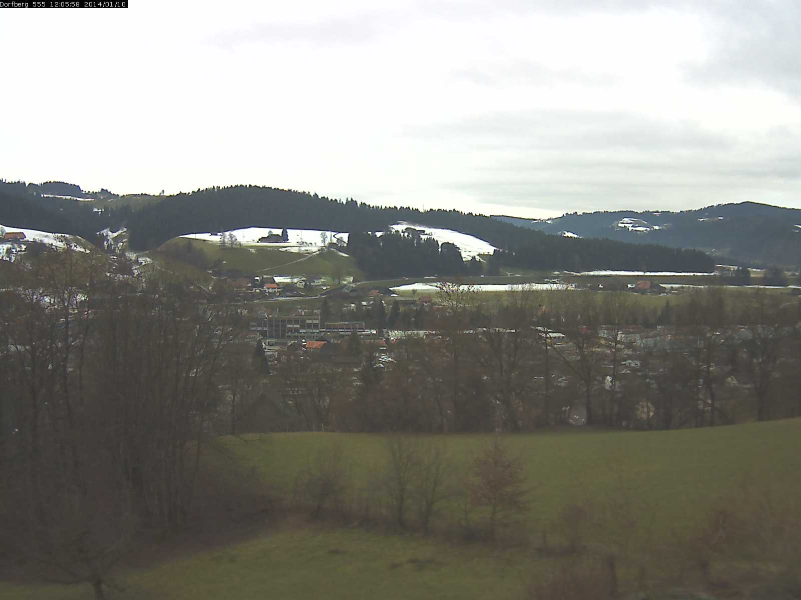 Webcam-Bild: Aussicht vom Dorfberg in Langnau 20140110-120600