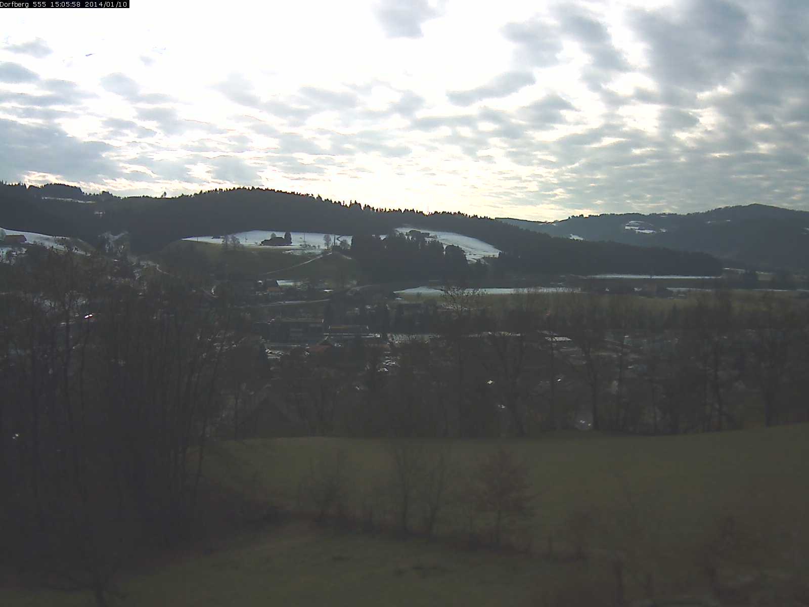 Webcam-Bild: Aussicht vom Dorfberg in Langnau 20140110-150600