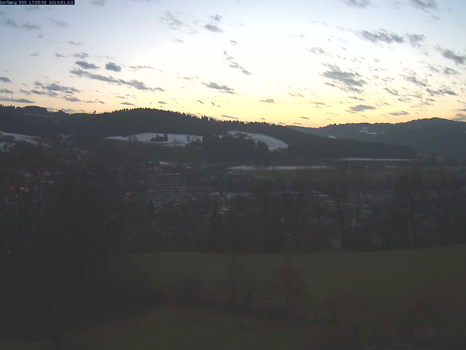 Webcam-Bild: Aussicht vom Dorfberg in Langnau 20140110-170600