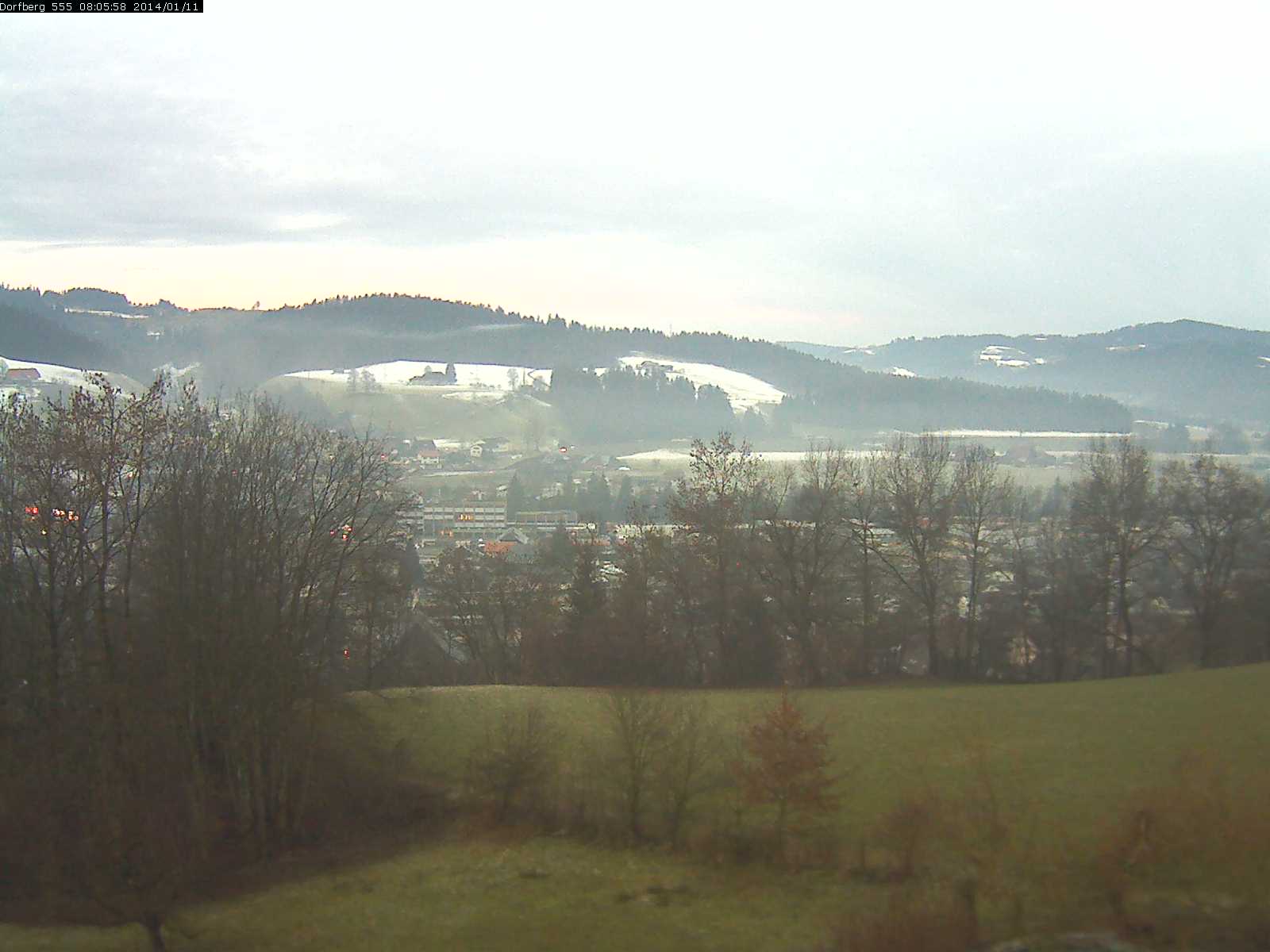 Webcam-Bild: Aussicht vom Dorfberg in Langnau 20140111-080600