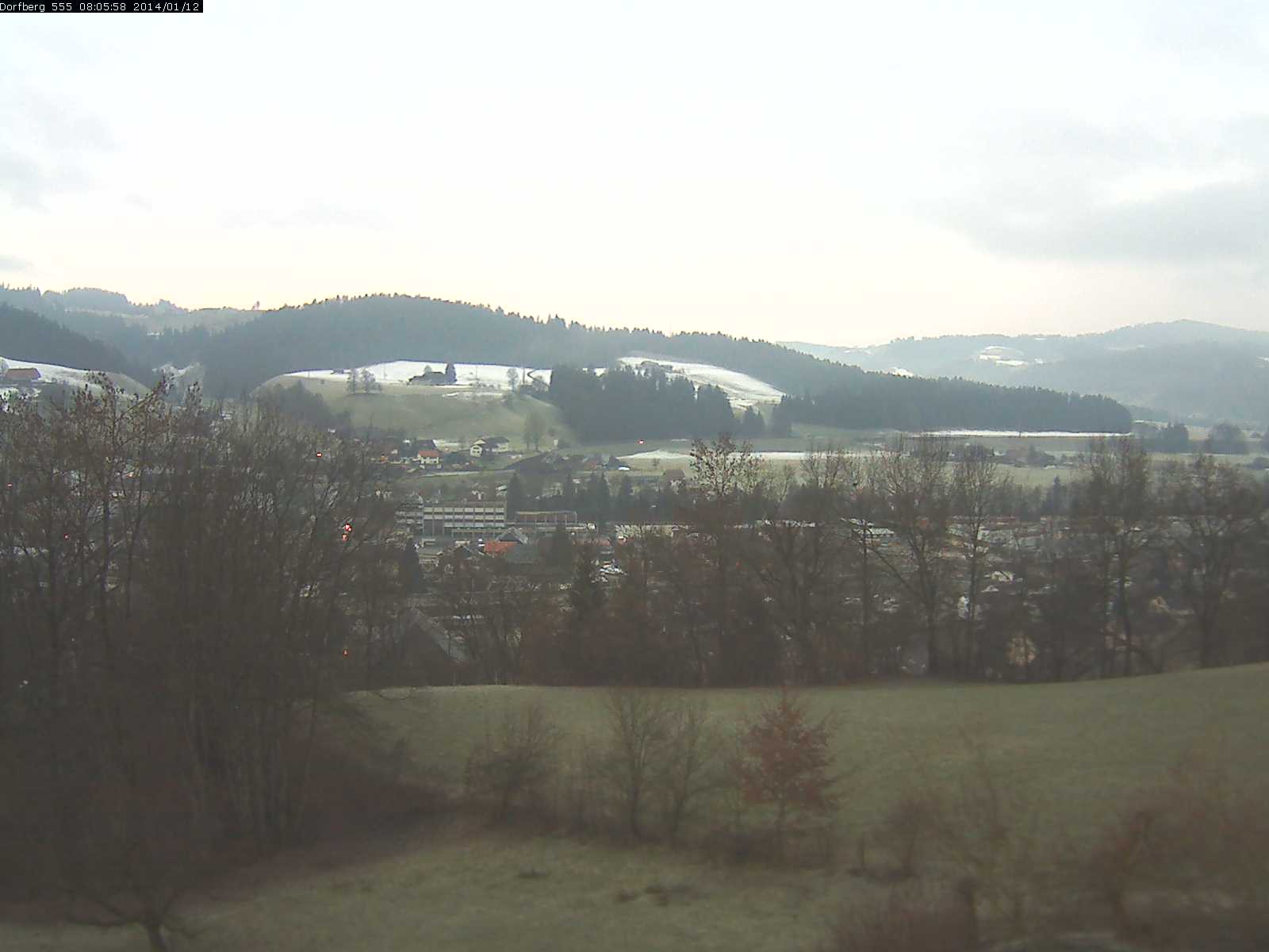 Webcam-Bild: Aussicht vom Dorfberg in Langnau 20140112-080600