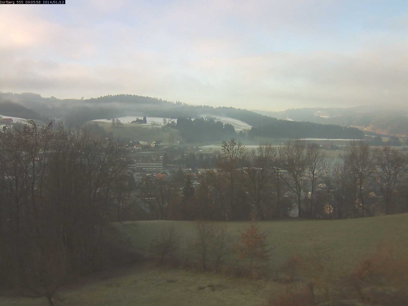 Webcam-Bild: Aussicht vom Dorfberg in Langnau 20140112-090600