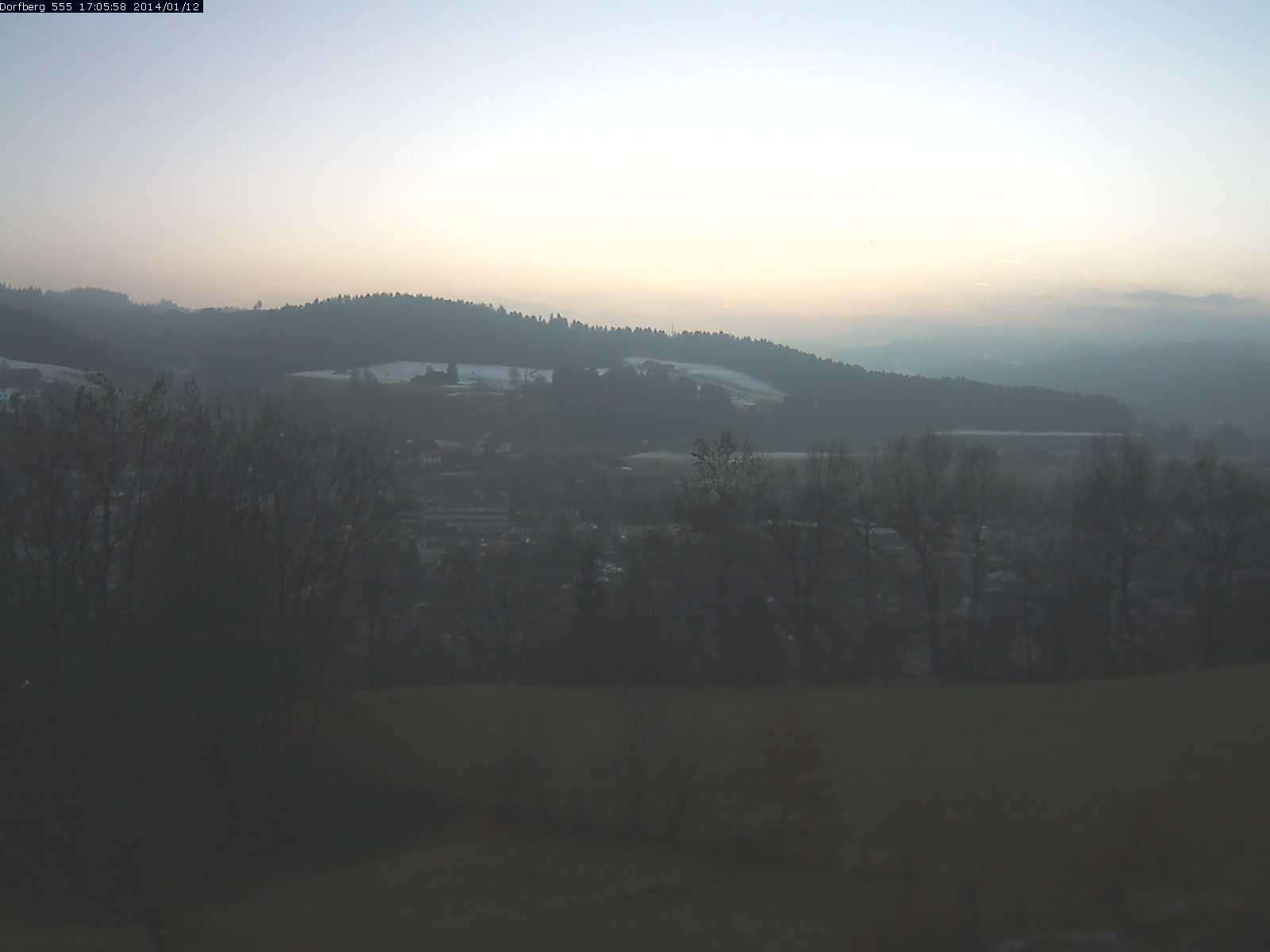 Webcam-Bild: Aussicht vom Dorfberg in Langnau 20140112-170600
