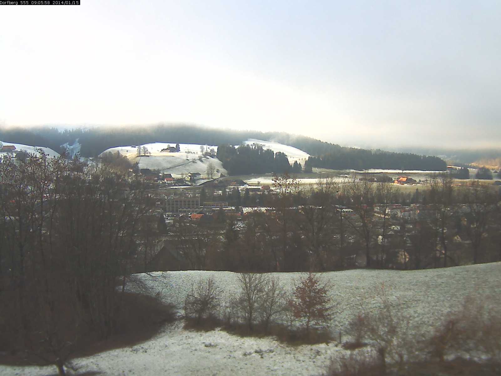 Webcam-Bild: Aussicht vom Dorfberg in Langnau 20140115-090600