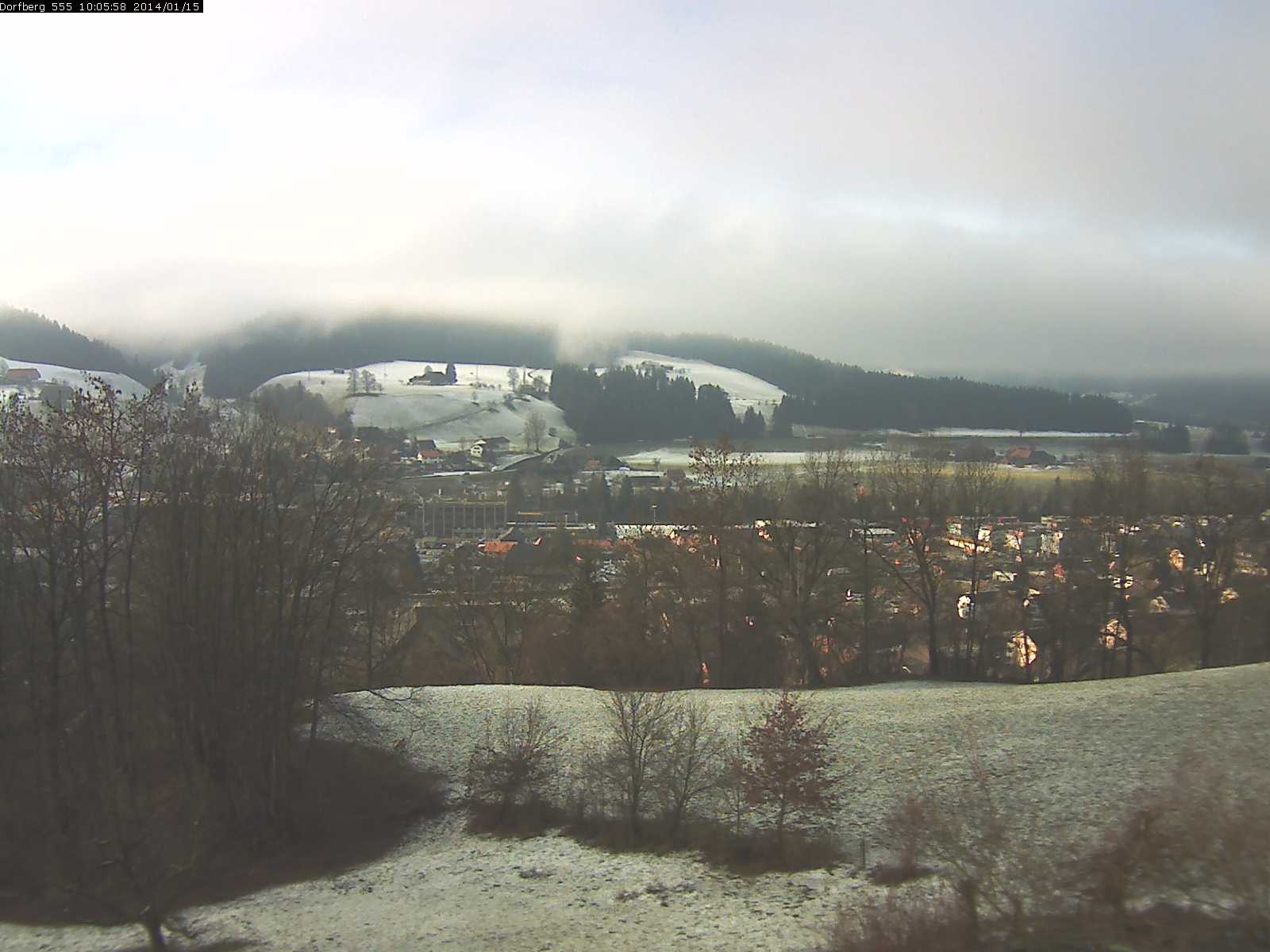 Webcam-Bild: Aussicht vom Dorfberg in Langnau 20140115-100600
