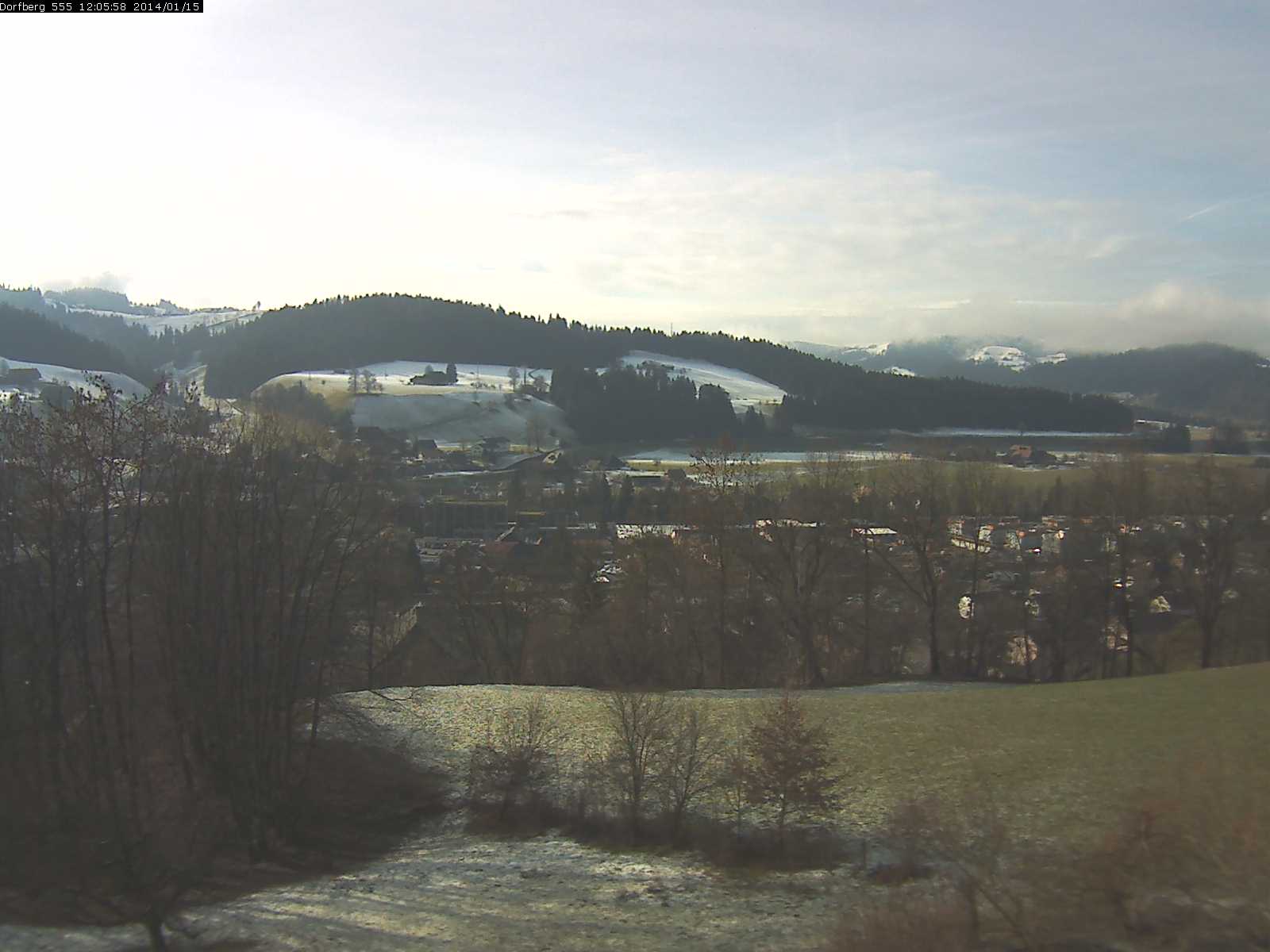 Webcam-Bild: Aussicht vom Dorfberg in Langnau 20140115-120600