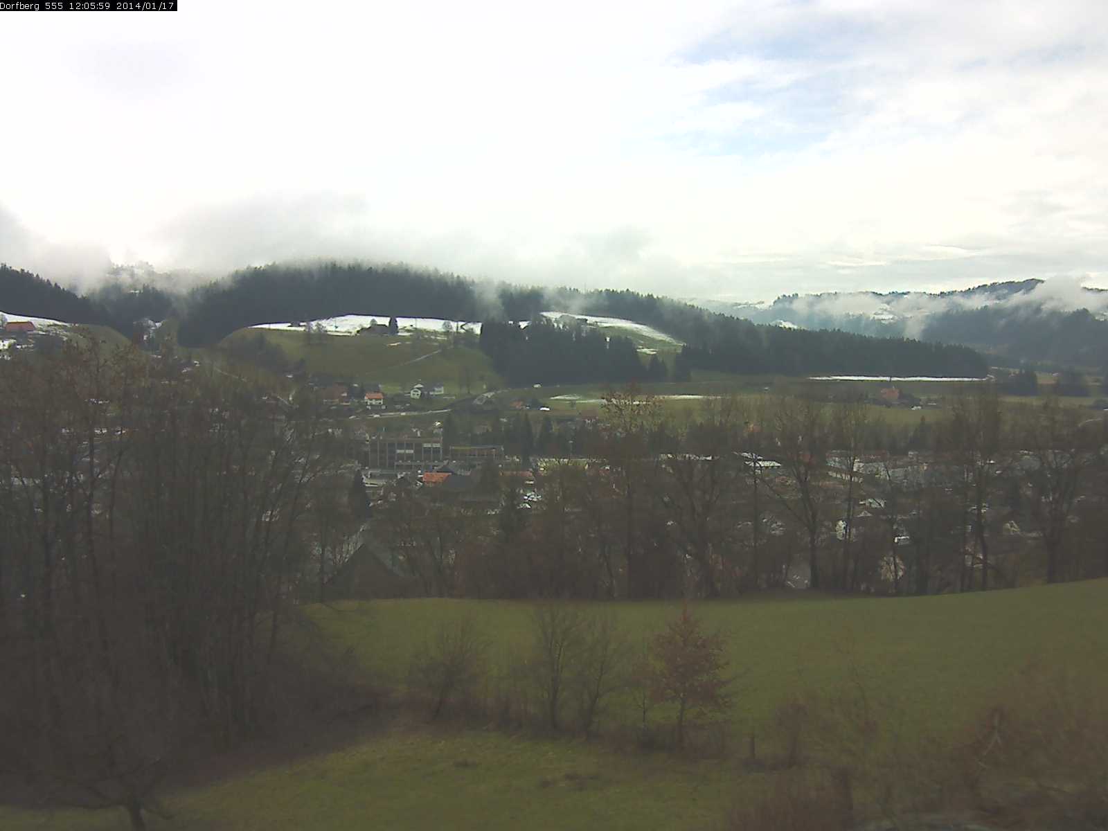 Webcam-Bild: Aussicht vom Dorfberg in Langnau 20140117-120600