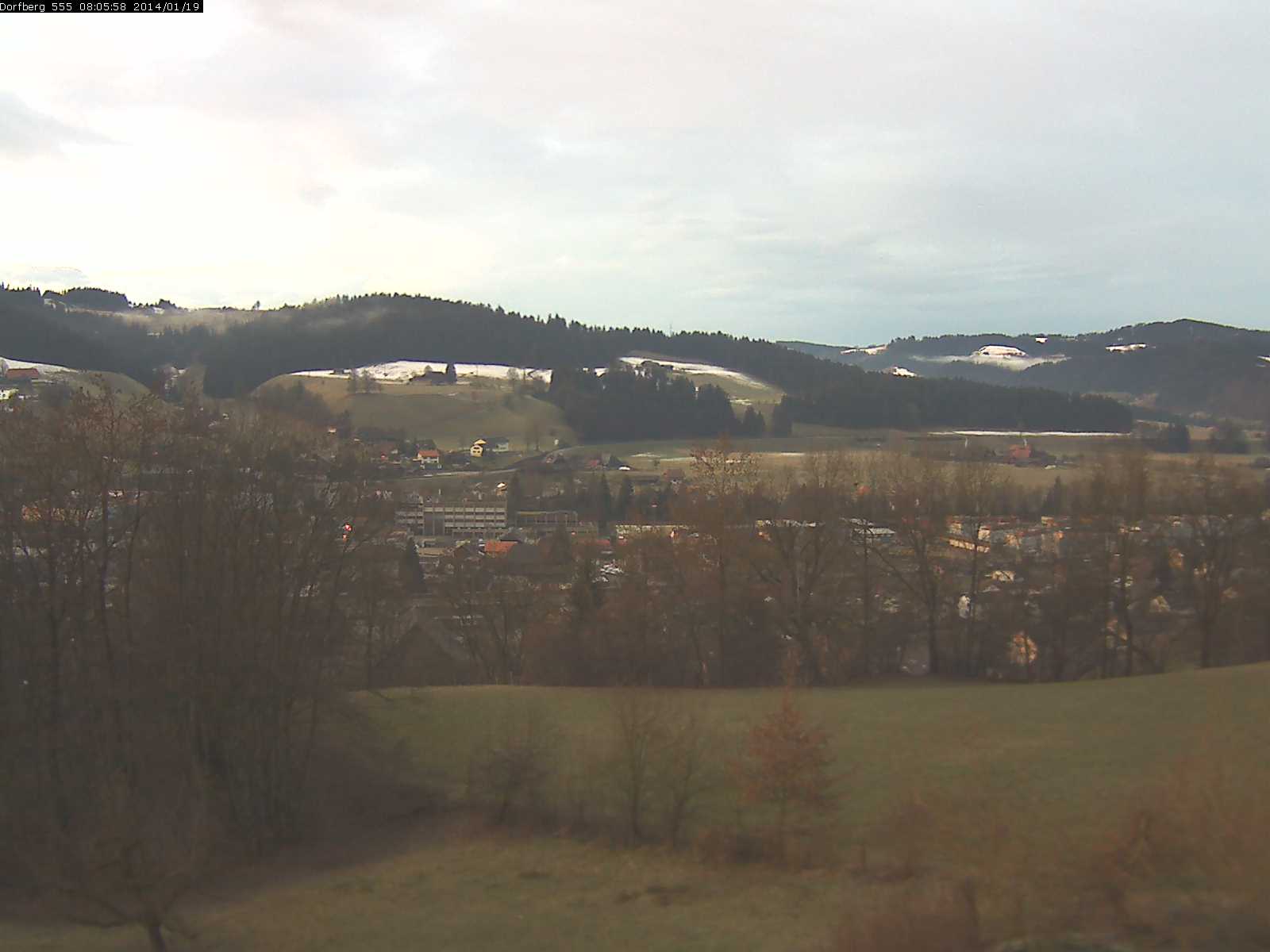Webcam-Bild: Aussicht vom Dorfberg in Langnau 20140119-080600