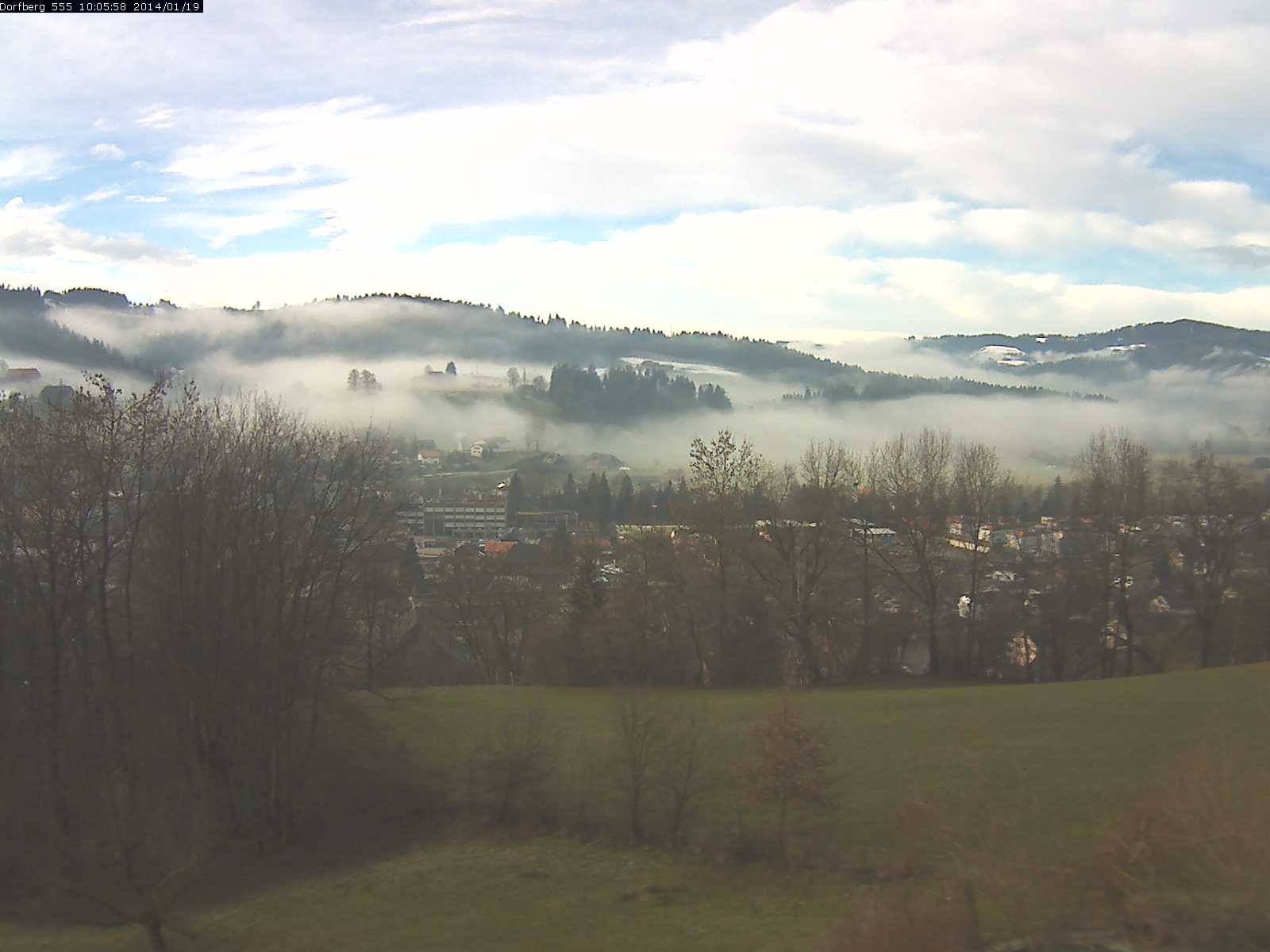 Webcam-Bild: Aussicht vom Dorfberg in Langnau 20140119-100600
