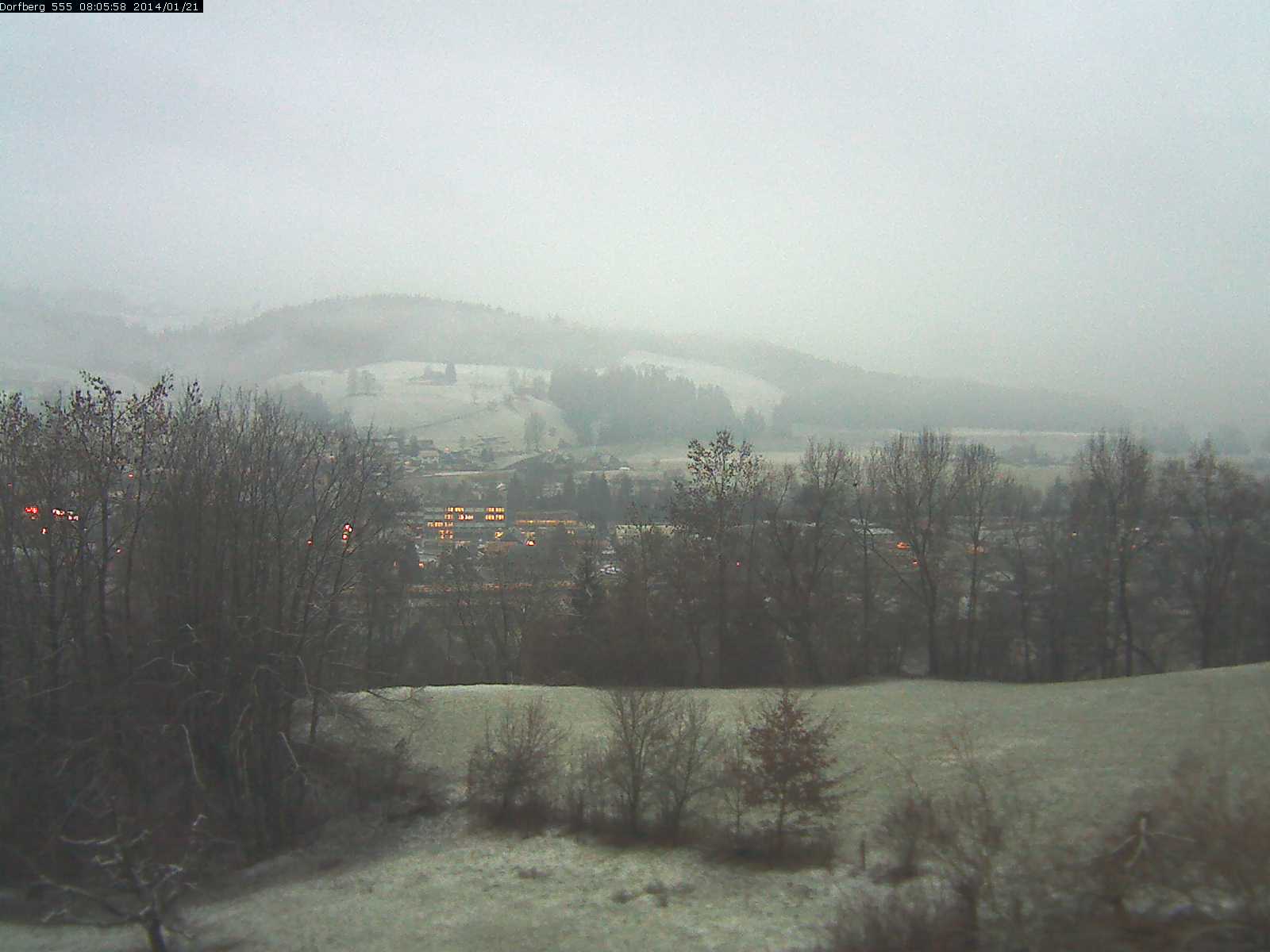 Webcam-Bild: Aussicht vom Dorfberg in Langnau 20140121-080600