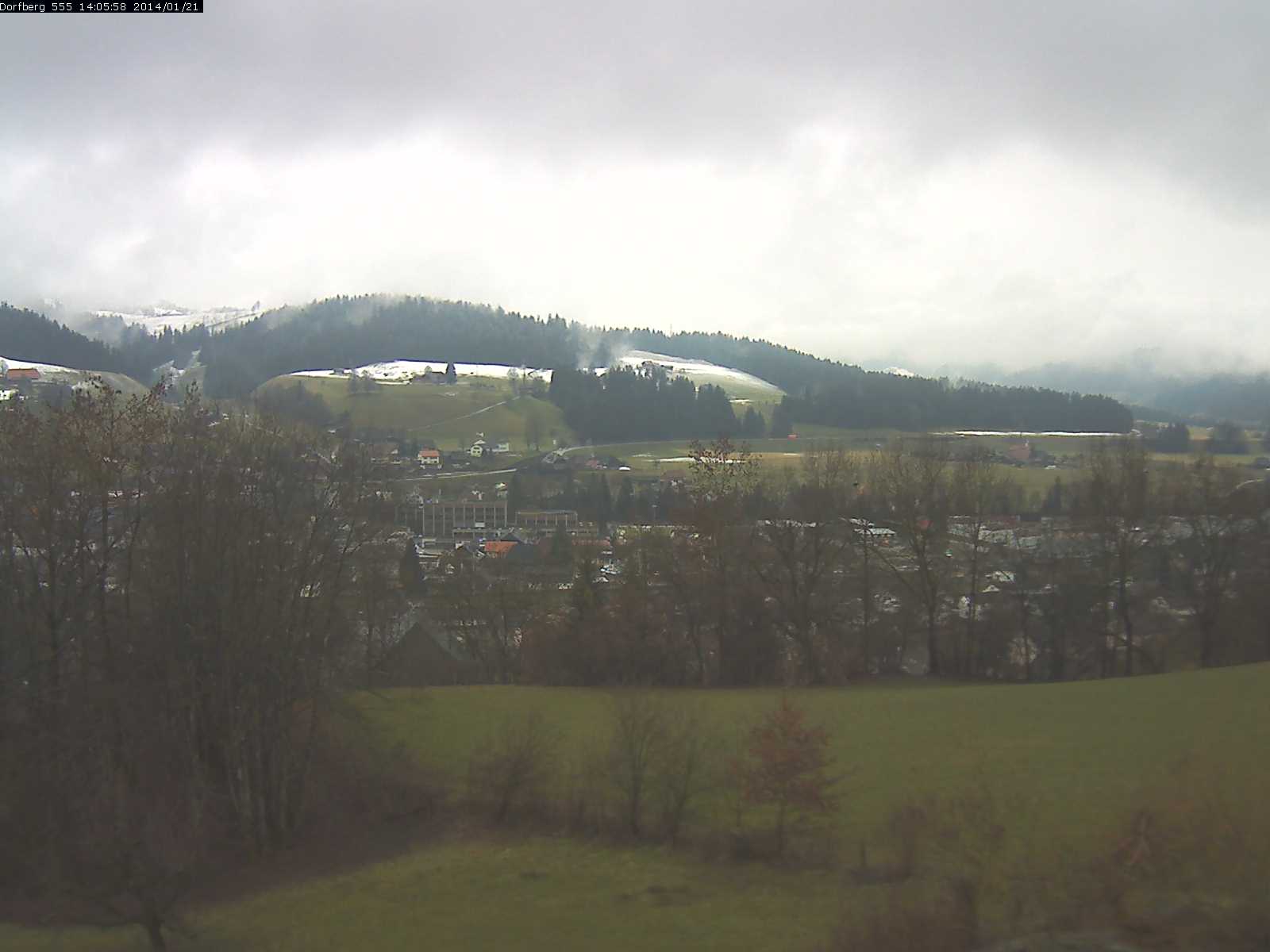 Webcam-Bild: Aussicht vom Dorfberg in Langnau 20140121-140600