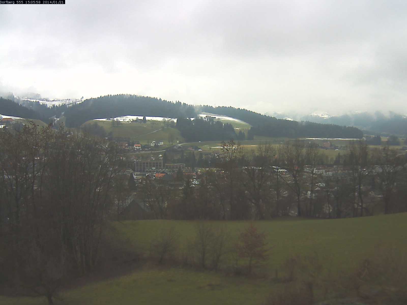 Webcam-Bild: Aussicht vom Dorfberg in Langnau 20140121-150600