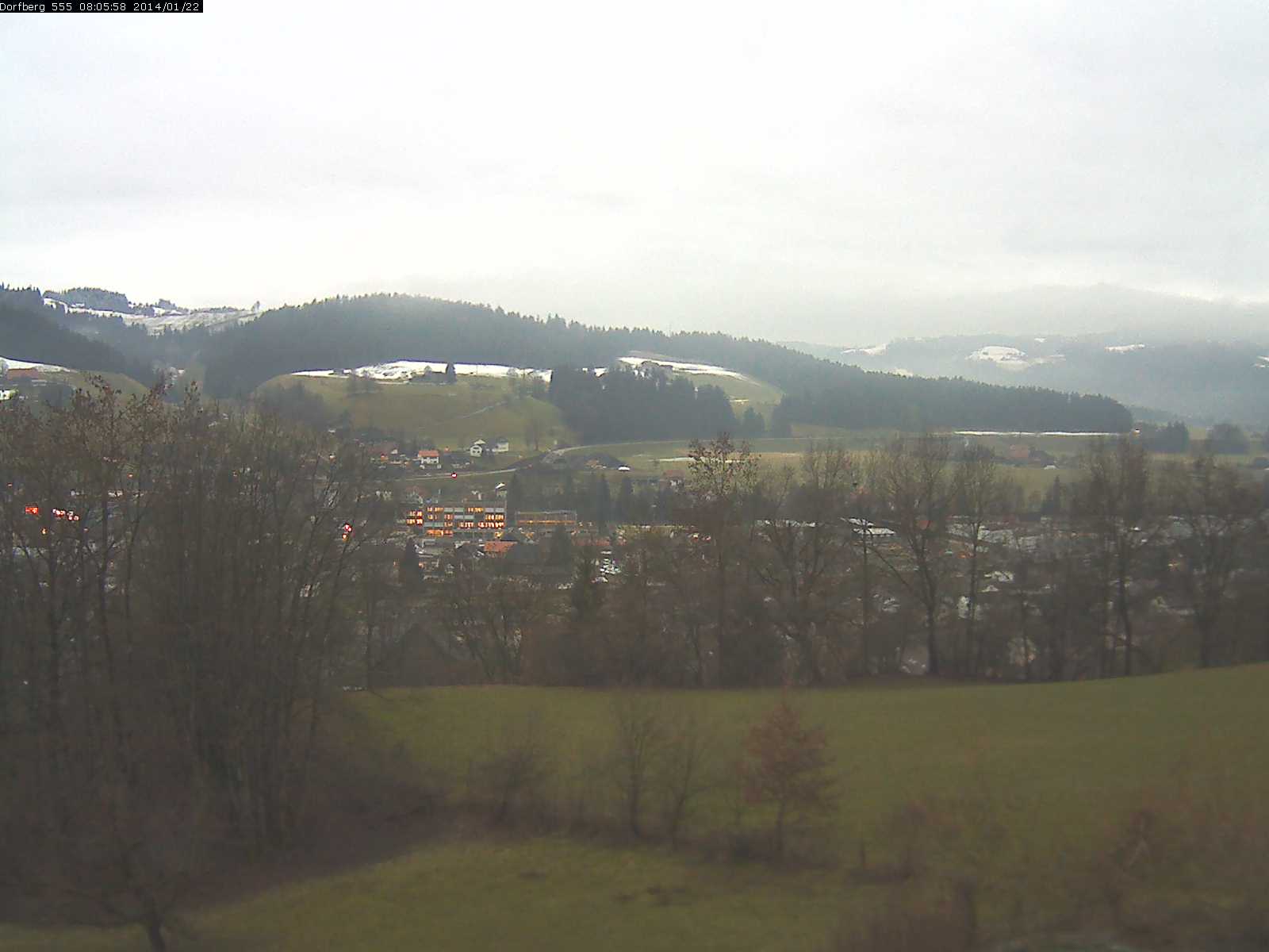 Webcam-Bild: Aussicht vom Dorfberg in Langnau 20140122-080600