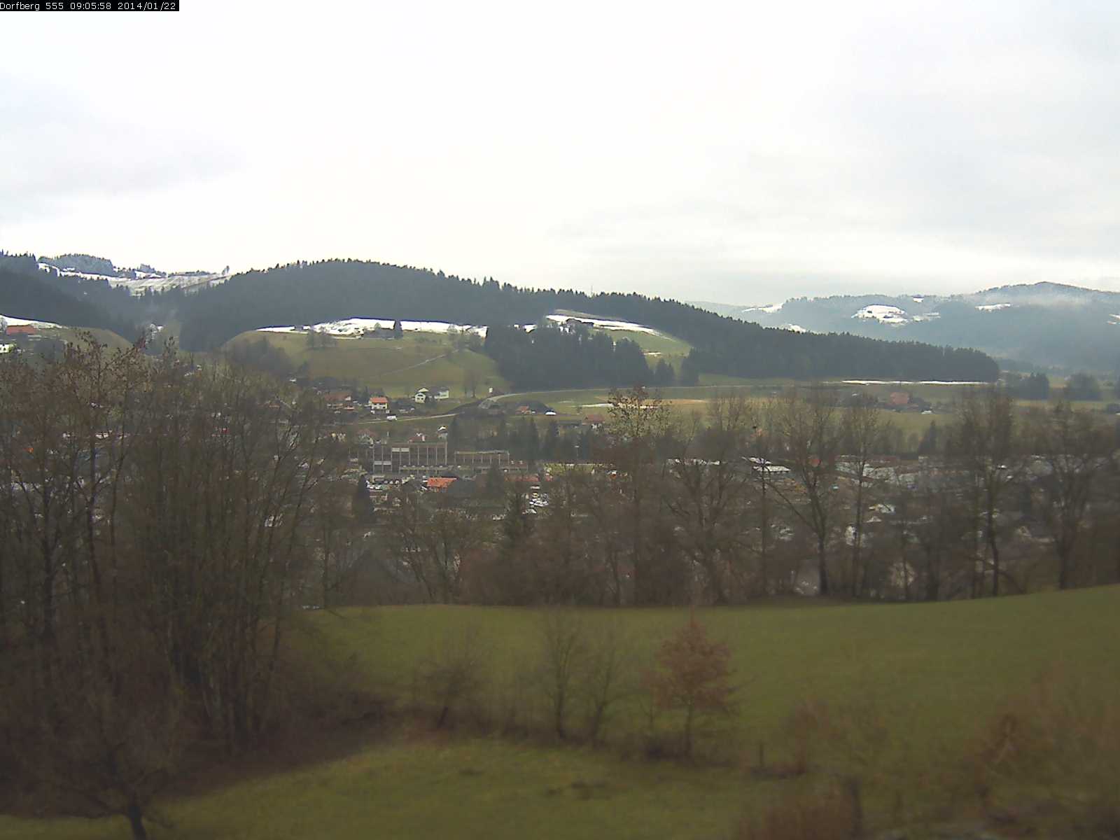 Webcam-Bild: Aussicht vom Dorfberg in Langnau 20140122-090600