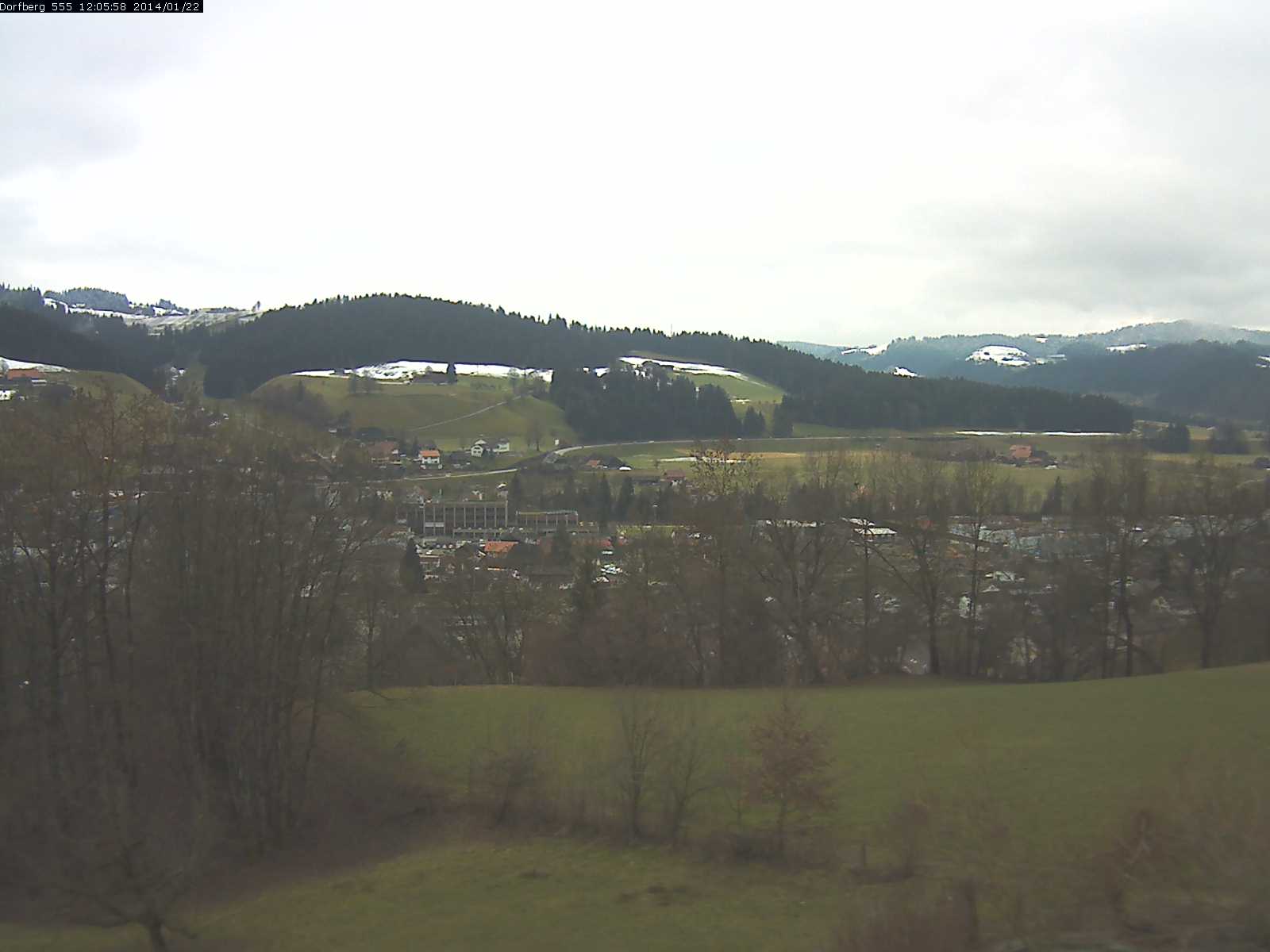 Webcam-Bild: Aussicht vom Dorfberg in Langnau 20140122-120600