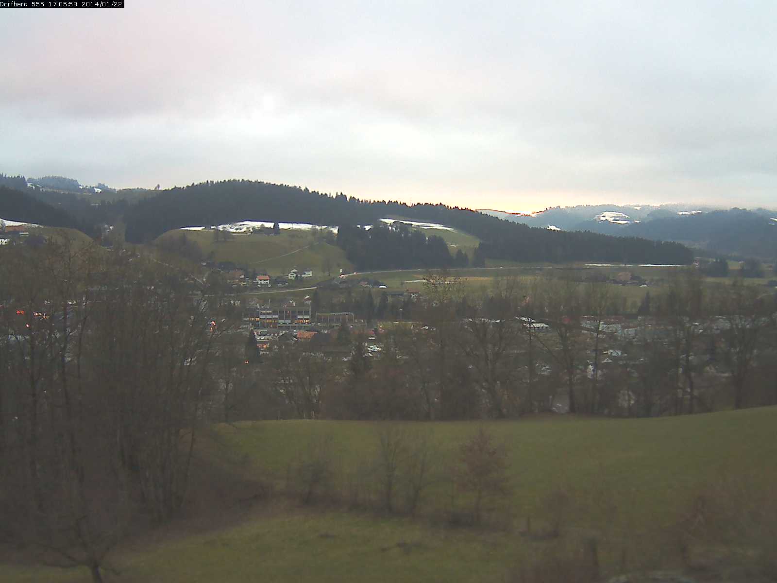Webcam-Bild: Aussicht vom Dorfberg in Langnau 20140122-170600