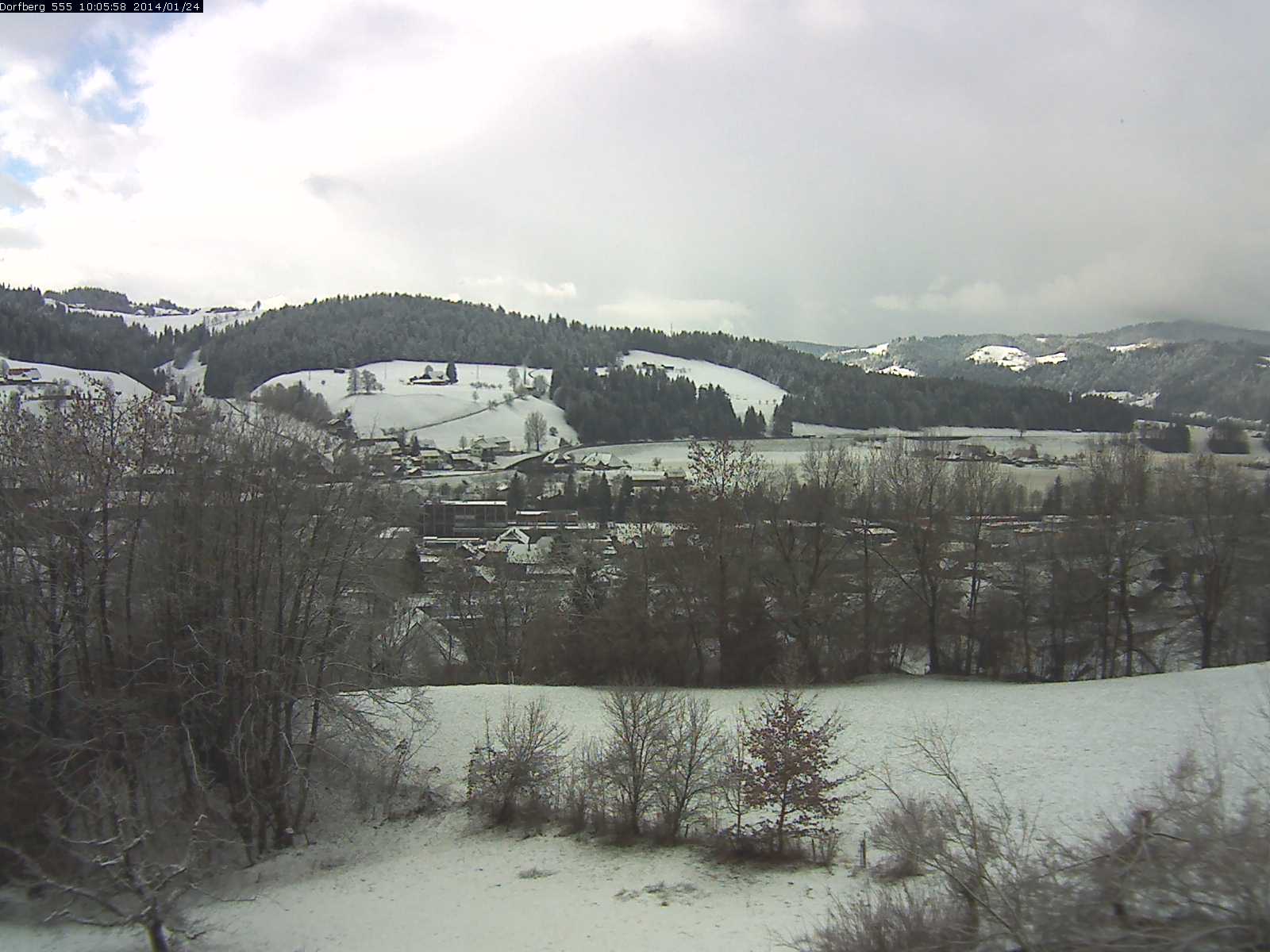Webcam-Bild: Aussicht vom Dorfberg in Langnau 20140124-100600