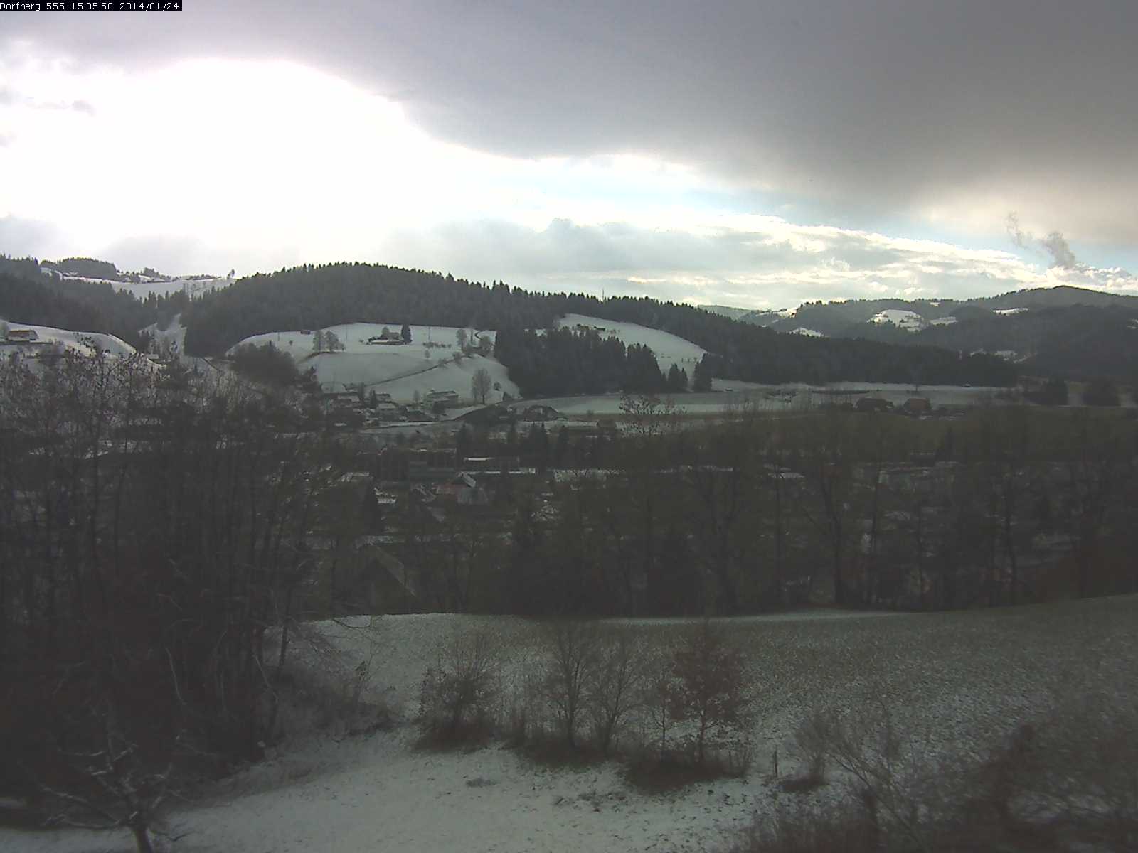 Webcam-Bild: Aussicht vom Dorfberg in Langnau 20140124-150600