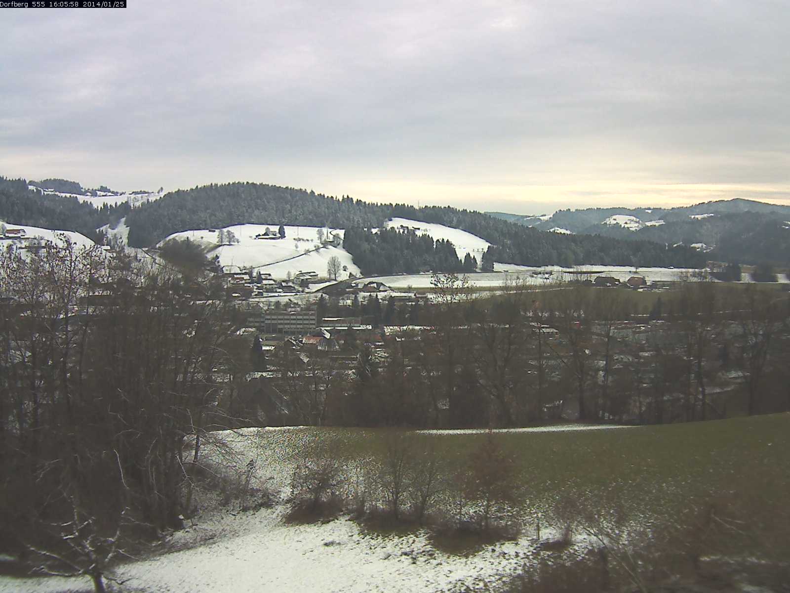 Webcam-Bild: Aussicht vom Dorfberg in Langnau 20140125-160600