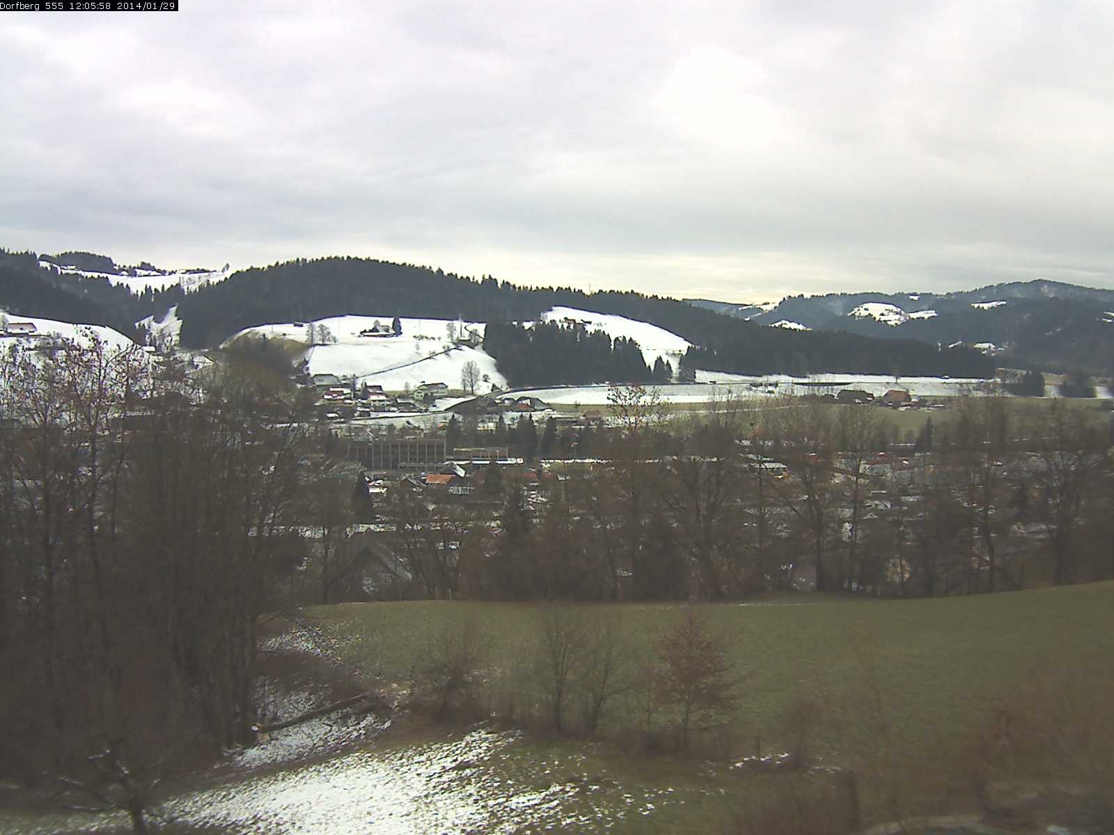 Webcam-Bild: Aussicht vom Dorfberg in Langnau 20140129-120600