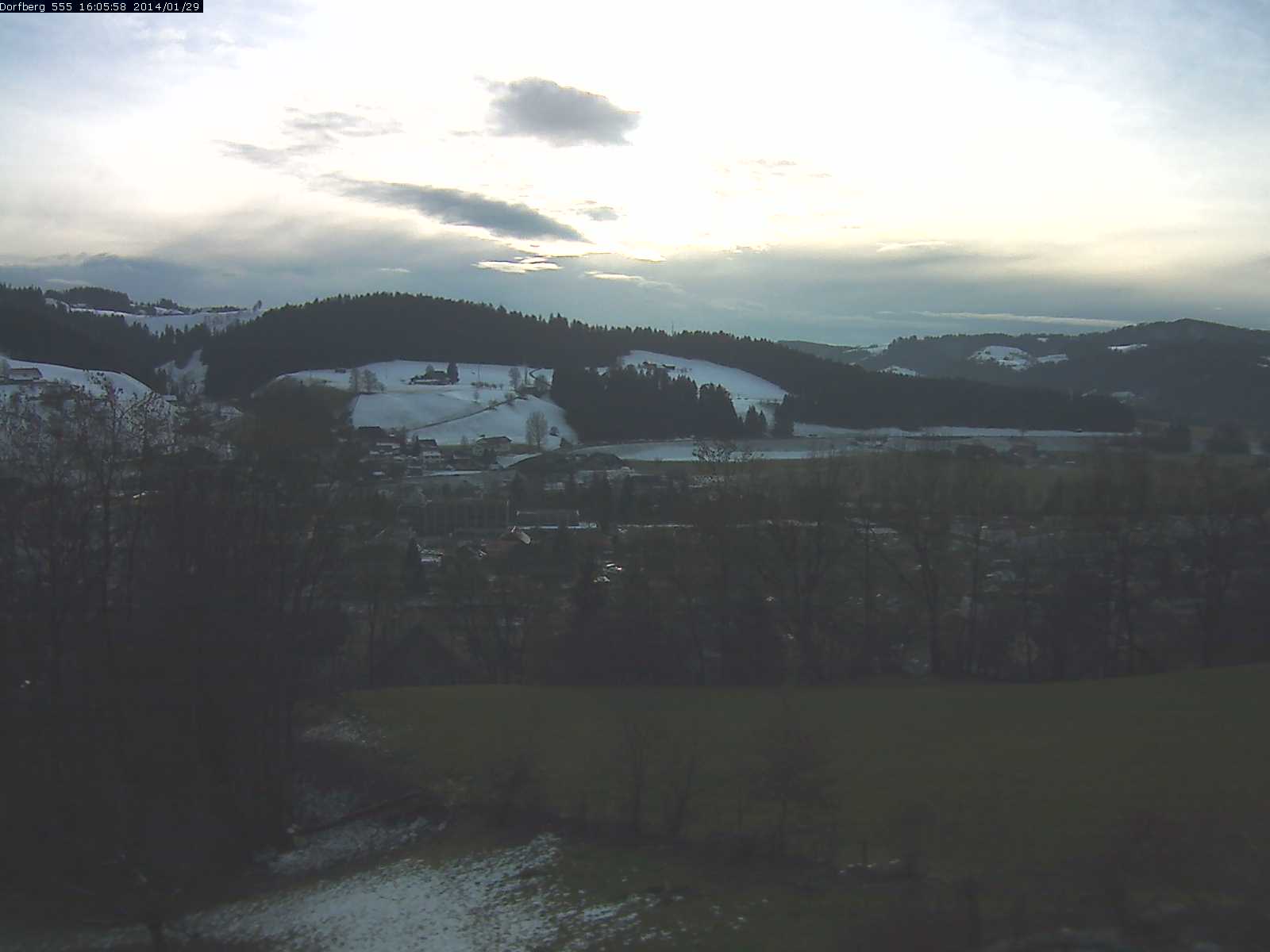 Webcam-Bild: Aussicht vom Dorfberg in Langnau 20140129-160600