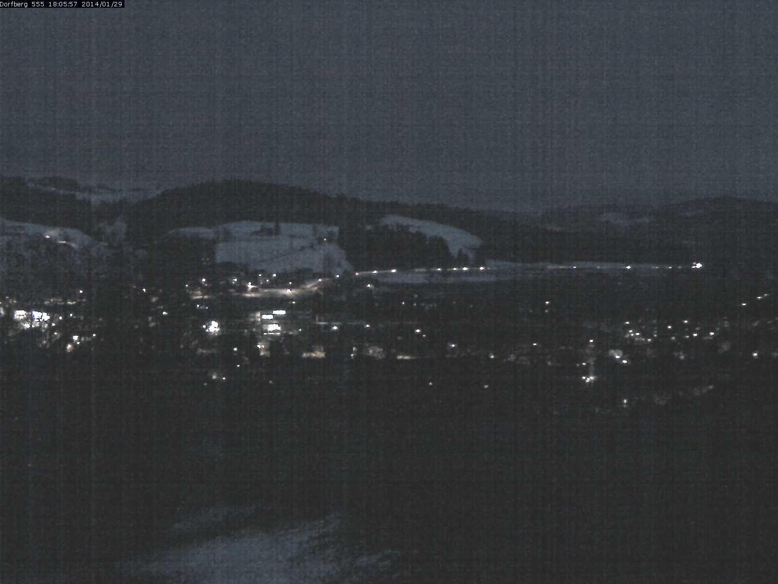 Webcam-Bild: Aussicht vom Dorfberg in Langnau 20140129-180600