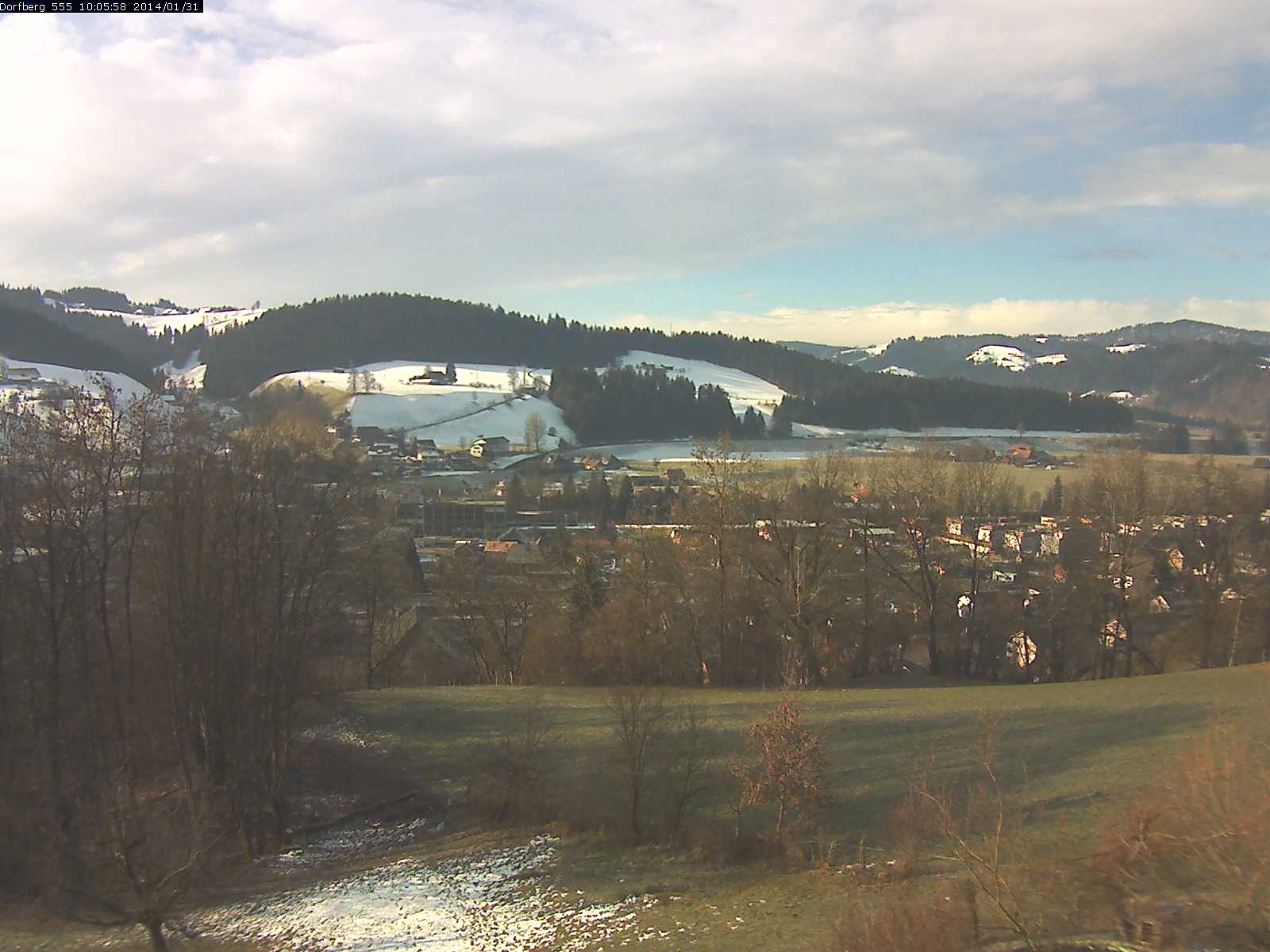 Webcam-Bild: Aussicht vom Dorfberg in Langnau 20140131-100600