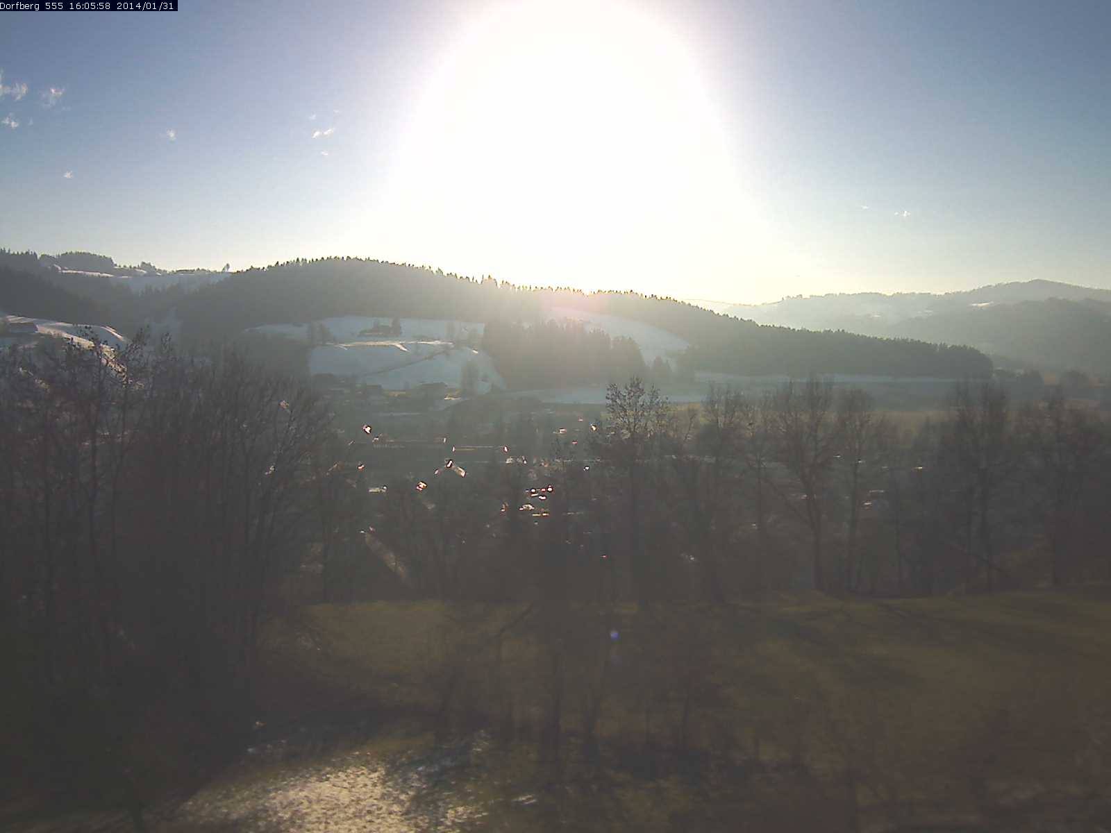 Webcam-Bild: Aussicht vom Dorfberg in Langnau 20140131-160600