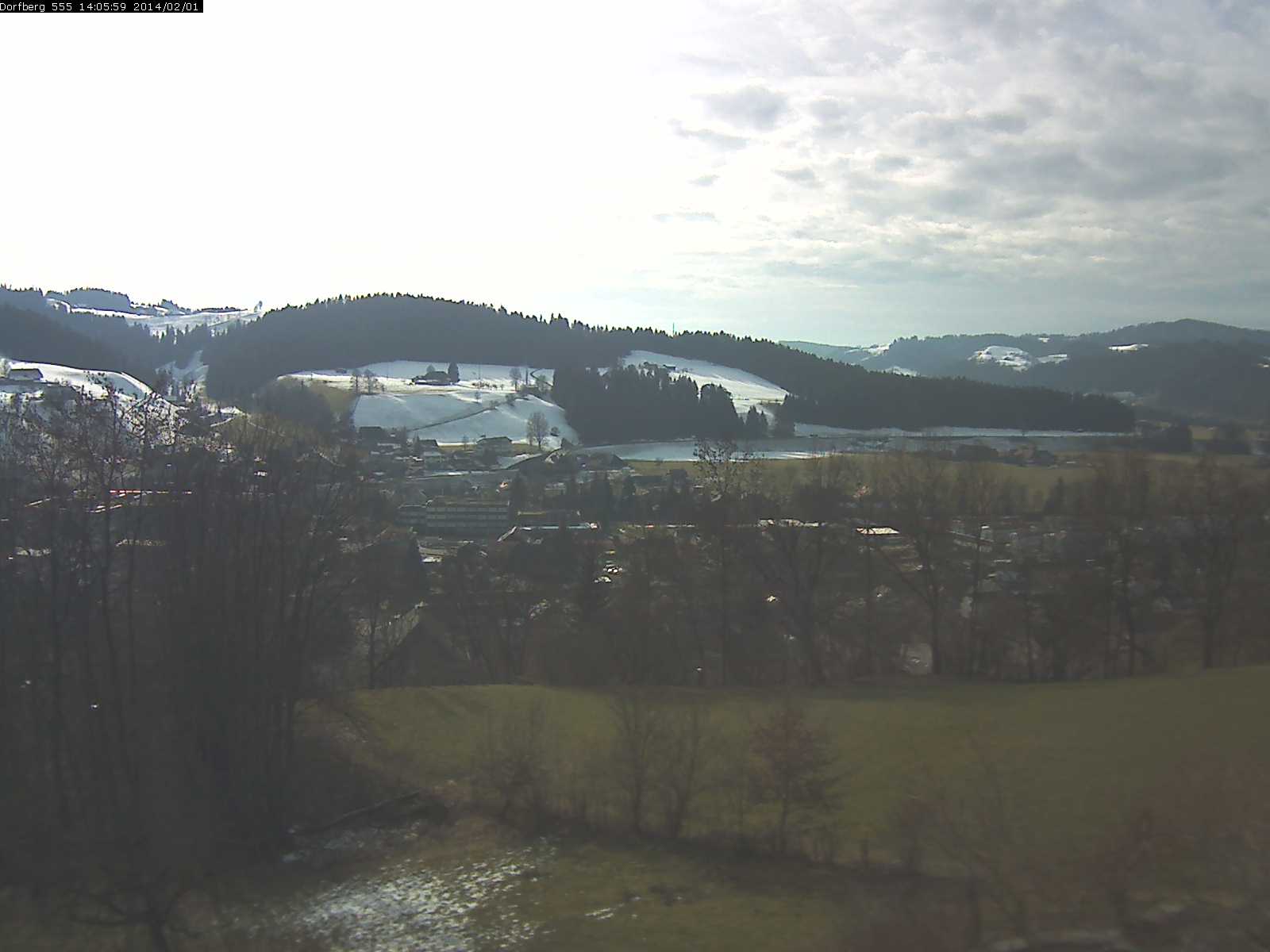 Webcam-Bild: Aussicht vom Dorfberg in Langnau 20140201-140600