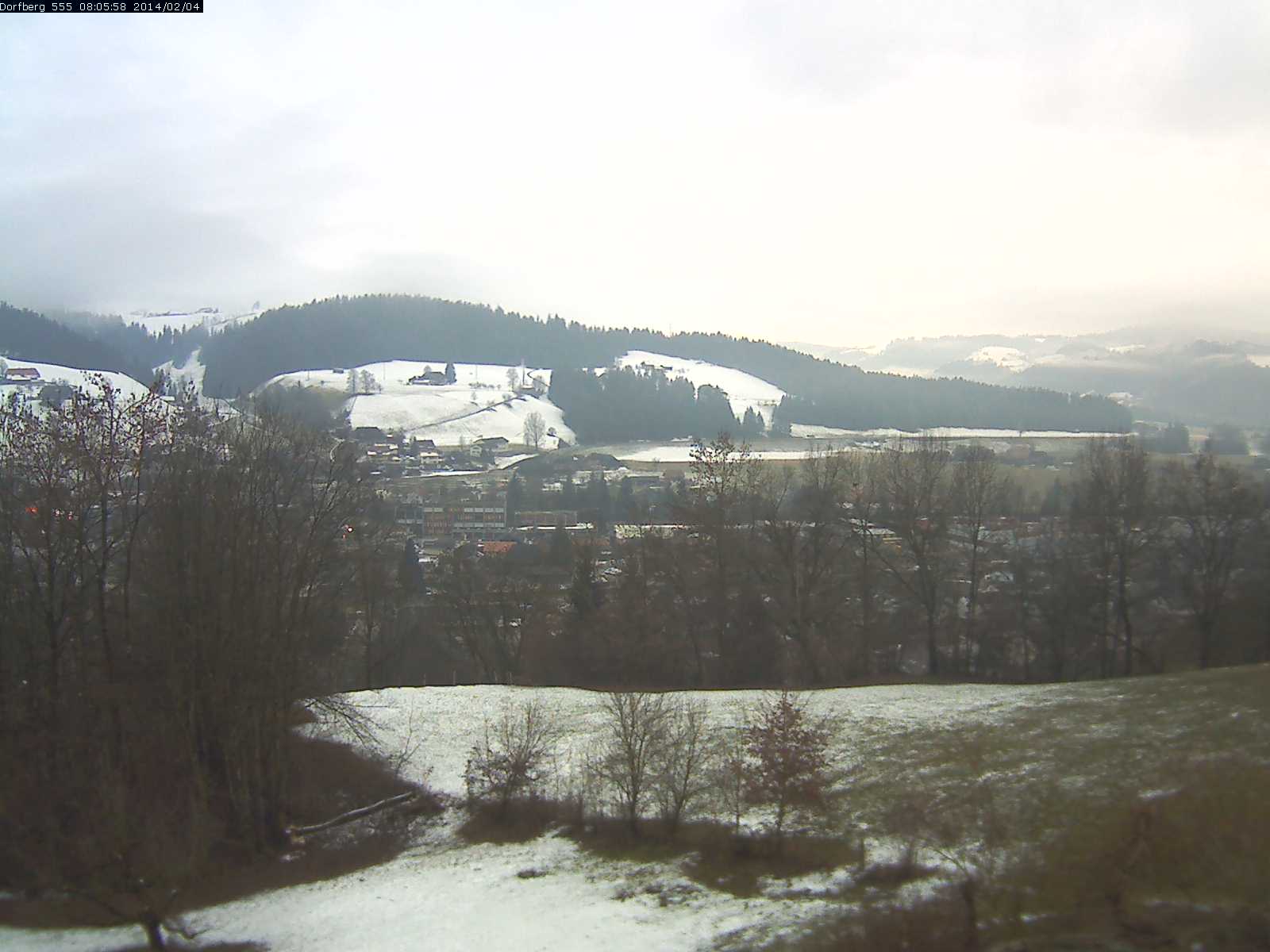 Webcam-Bild: Aussicht vom Dorfberg in Langnau 20140204-080600