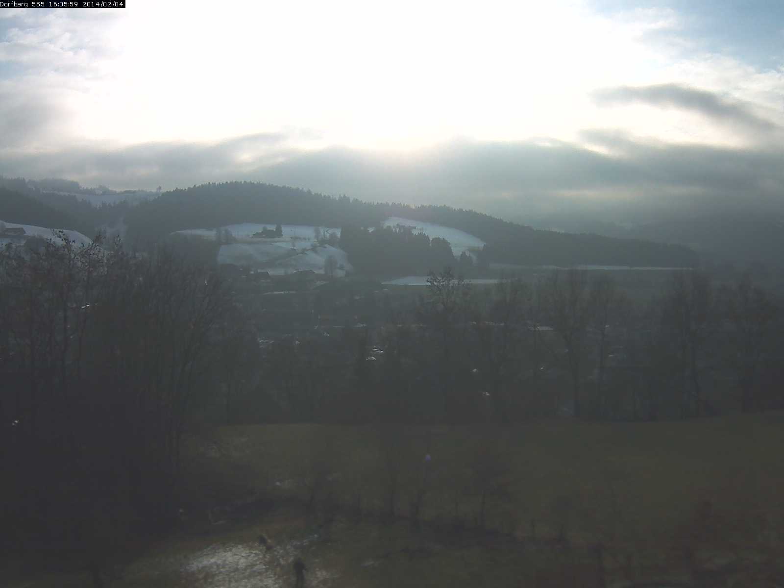 Webcam-Bild: Aussicht vom Dorfberg in Langnau 20140204-160600
