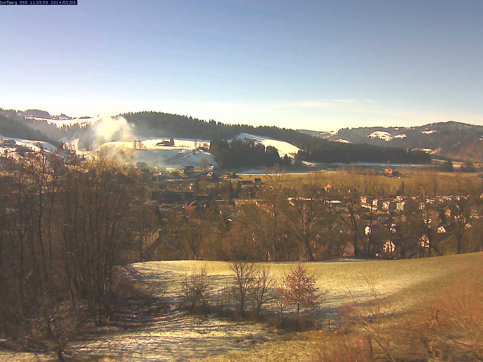 Webcam-Bild: Aussicht vom Dorfberg in Langnau 20140206-110600