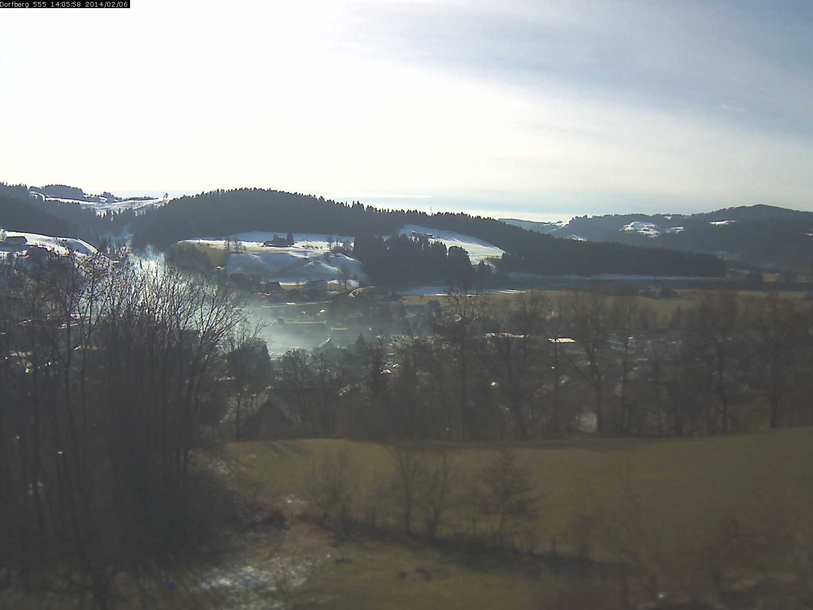 Webcam-Bild: Aussicht vom Dorfberg in Langnau 20140206-140600