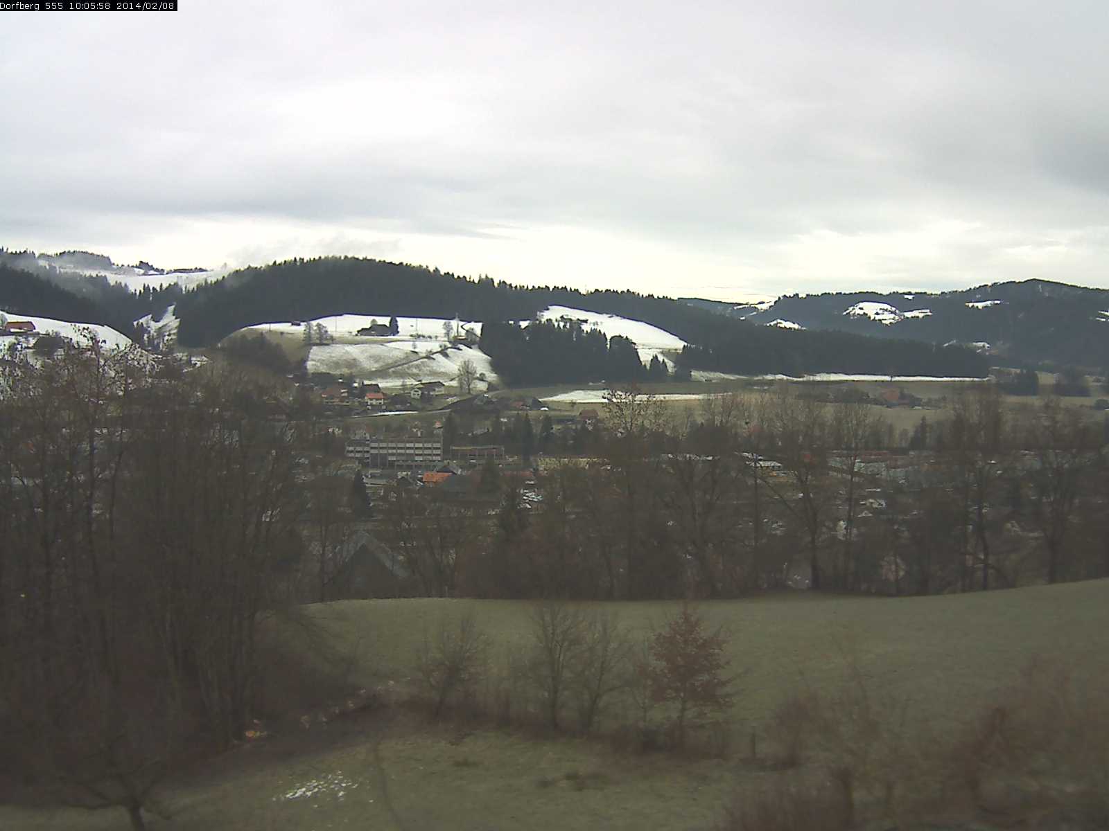 Webcam-Bild: Aussicht vom Dorfberg in Langnau 20140208-100600