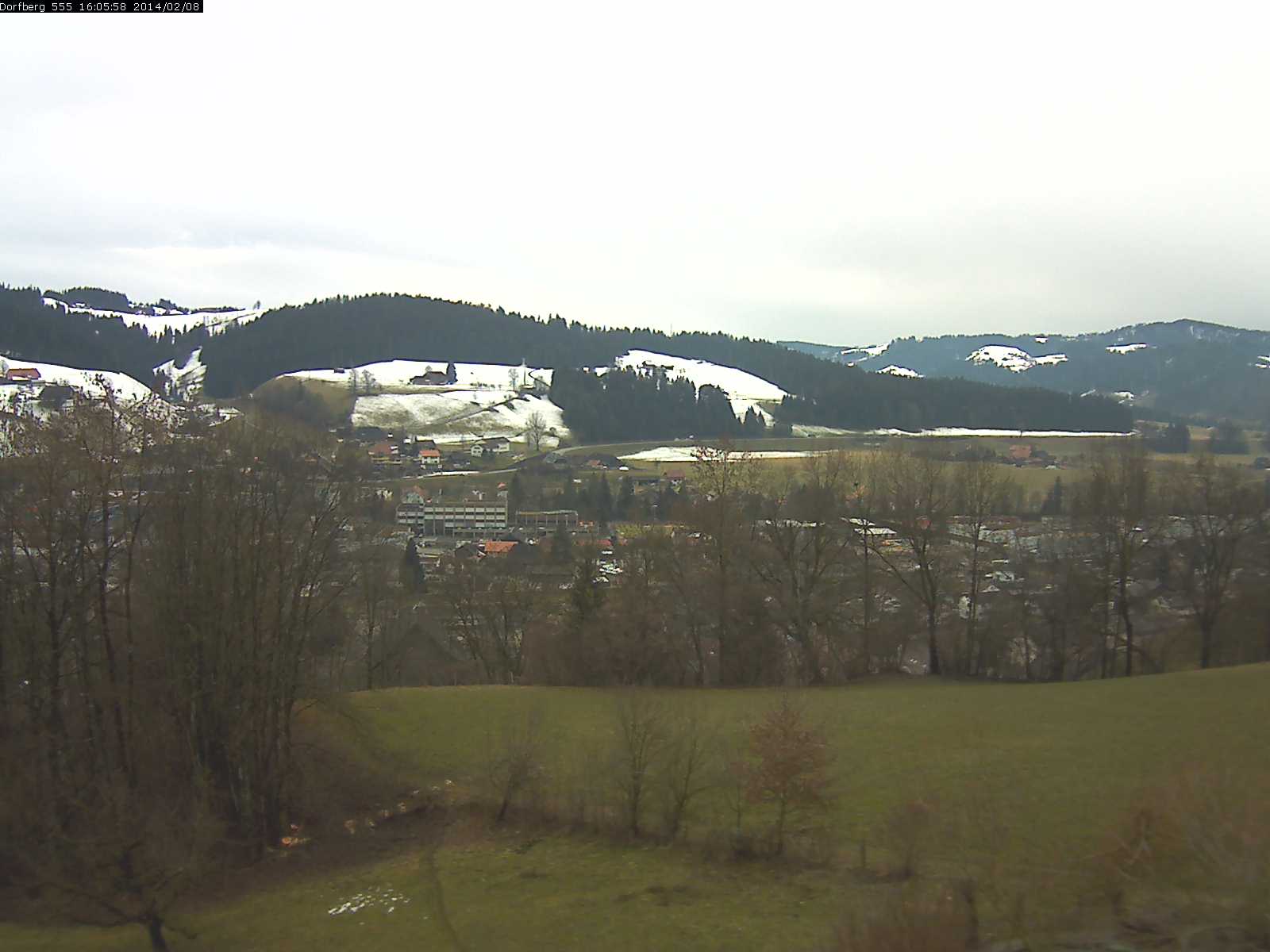 Webcam-Bild: Aussicht vom Dorfberg in Langnau 20140208-160600