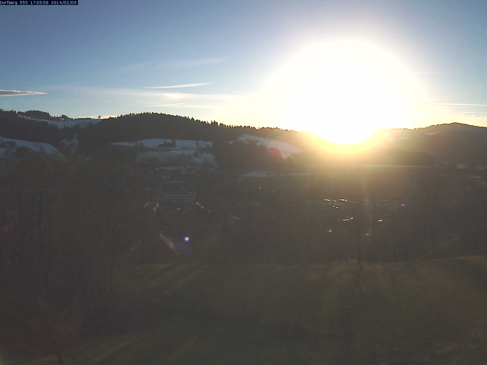 Webcam-Bild: Aussicht vom Dorfberg in Langnau 20140209-170600