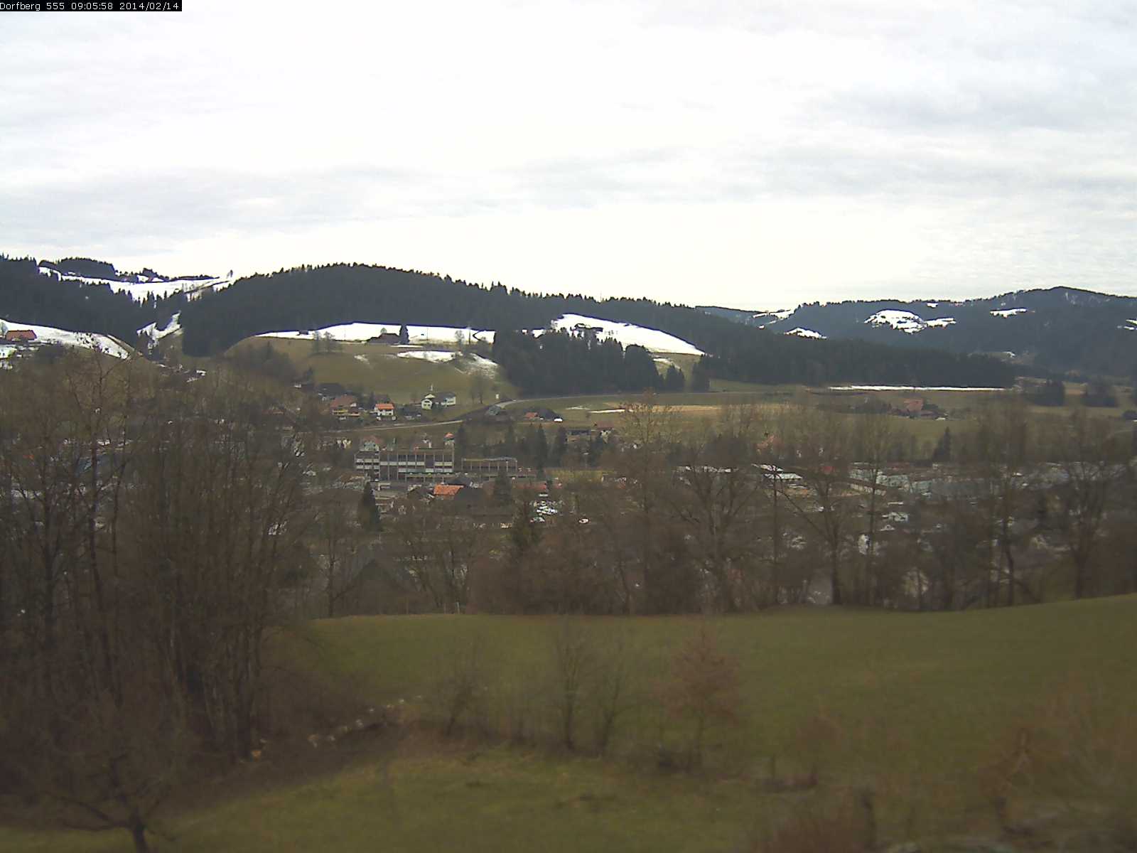 Webcam-Bild: Aussicht vom Dorfberg in Langnau 20140214-090600