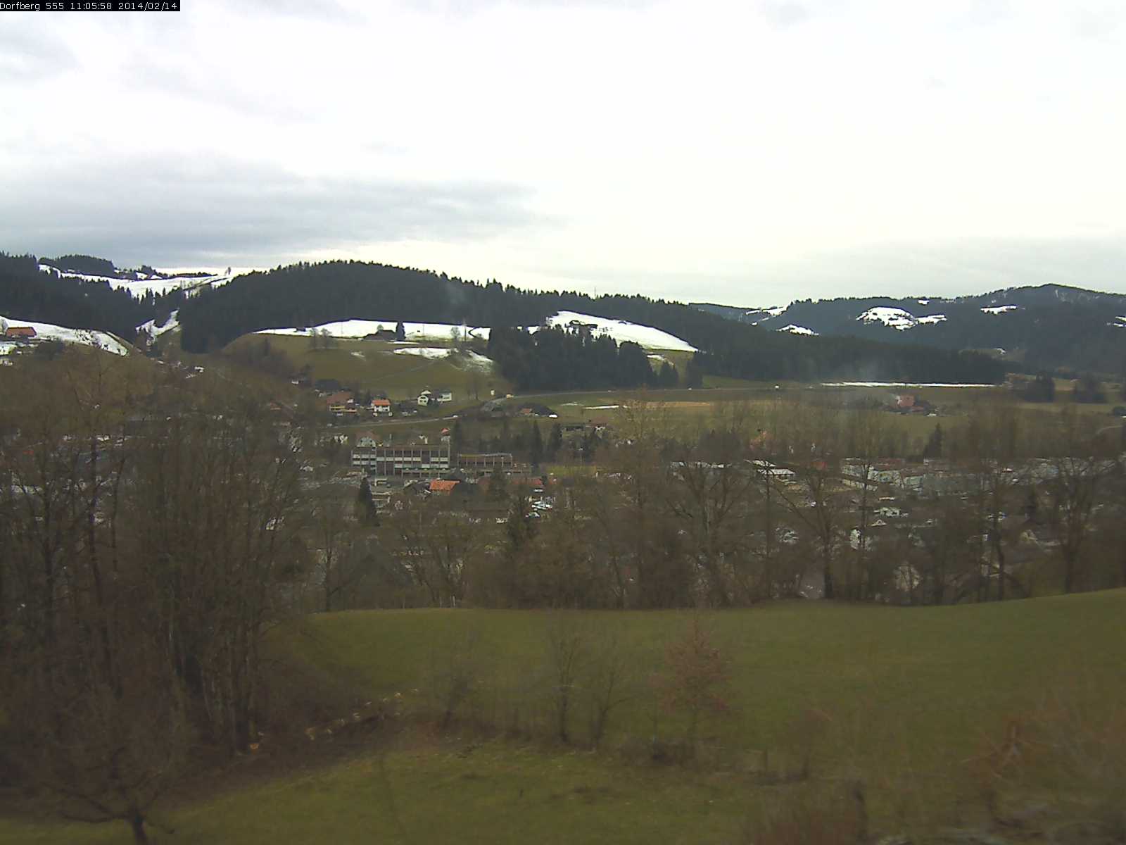 Webcam-Bild: Aussicht vom Dorfberg in Langnau 20140214-110600