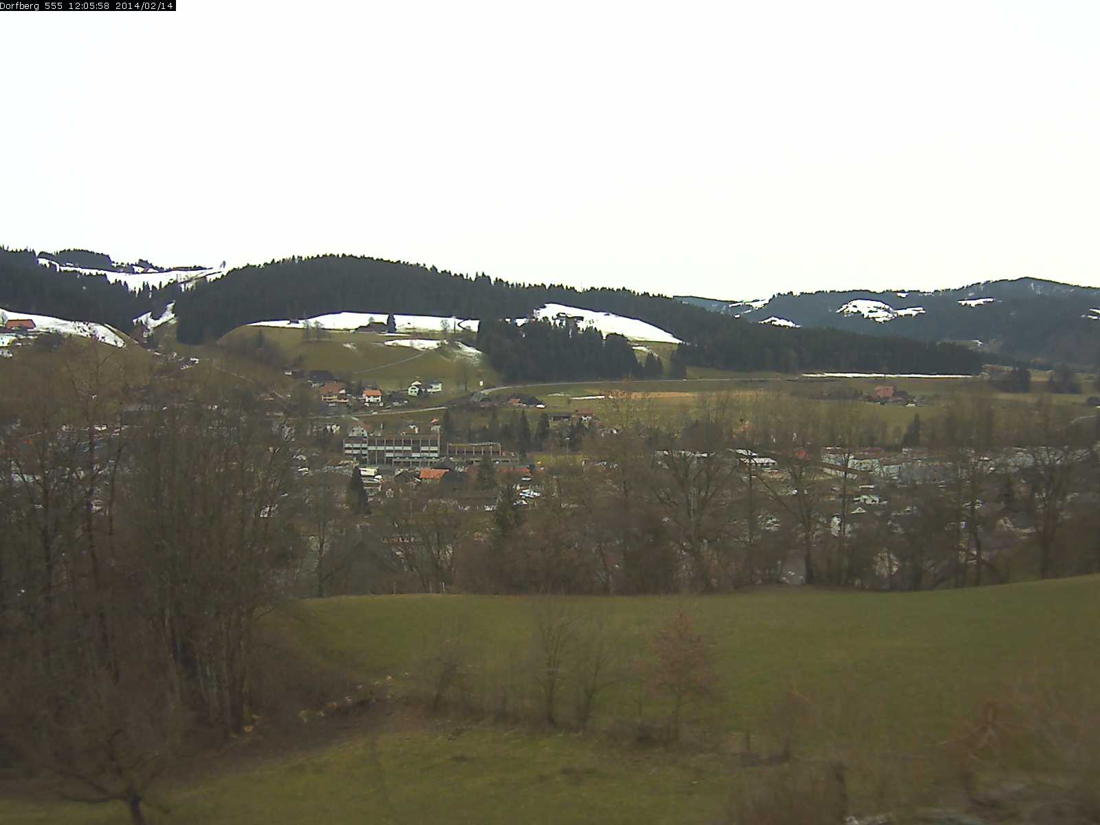 Webcam-Bild: Aussicht vom Dorfberg in Langnau 20140214-120600