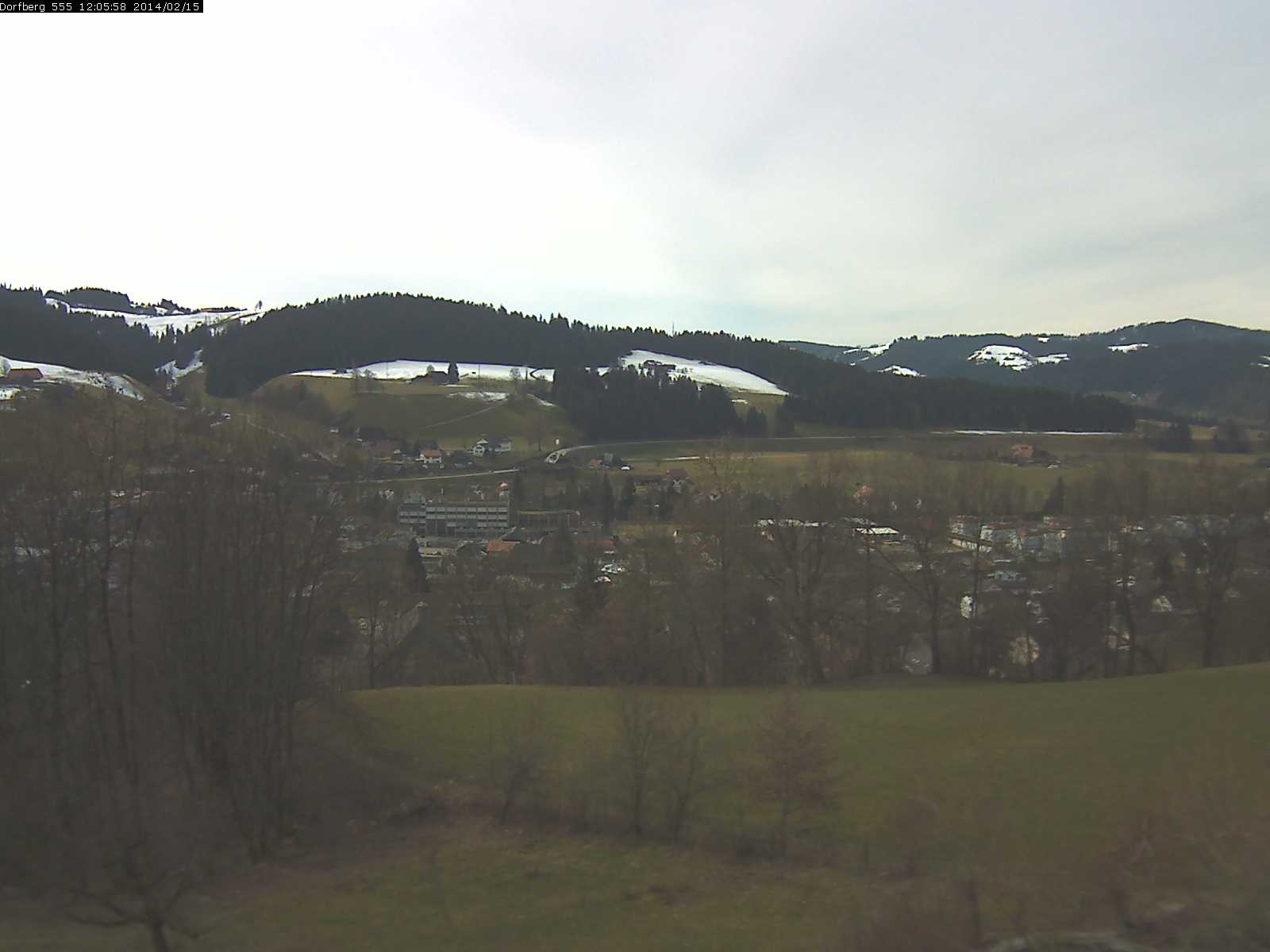 Webcam-Bild: Aussicht vom Dorfberg in Langnau 20140215-120600